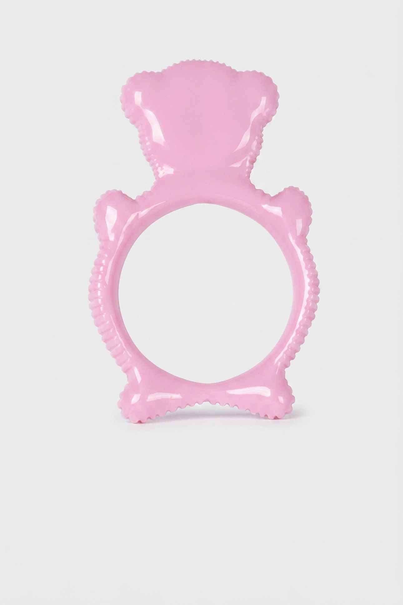PINK BRACELET IN RESIN PINK 2