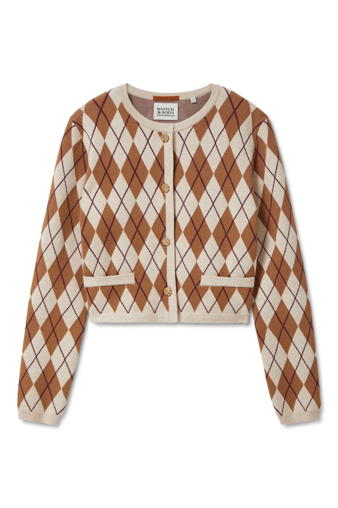 SWEATER OATMEAL HEATHER/FOT TROT 4
