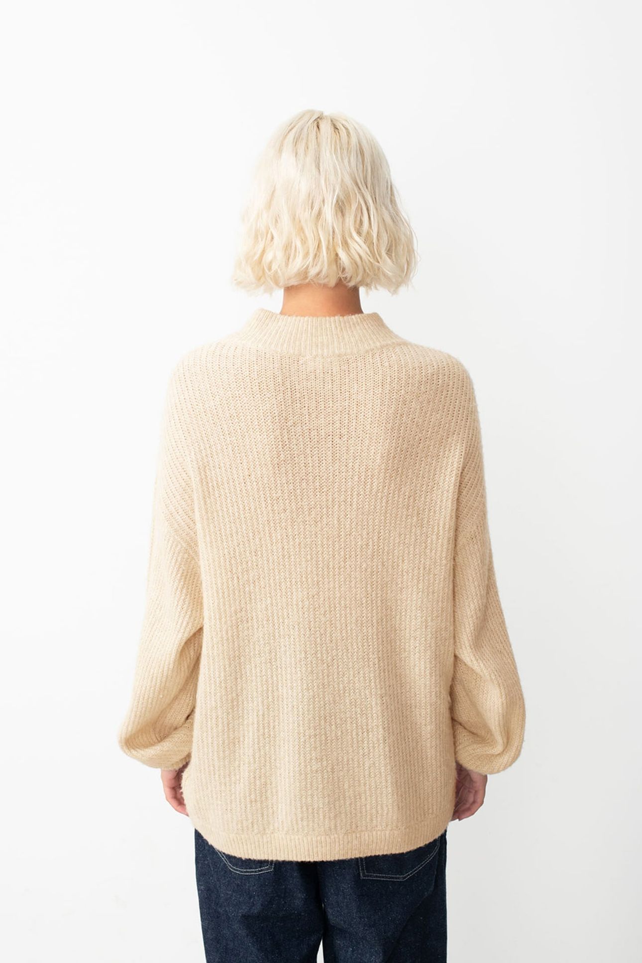 FALYDAY KNIT SWEATER BISCUIT CHINE 2