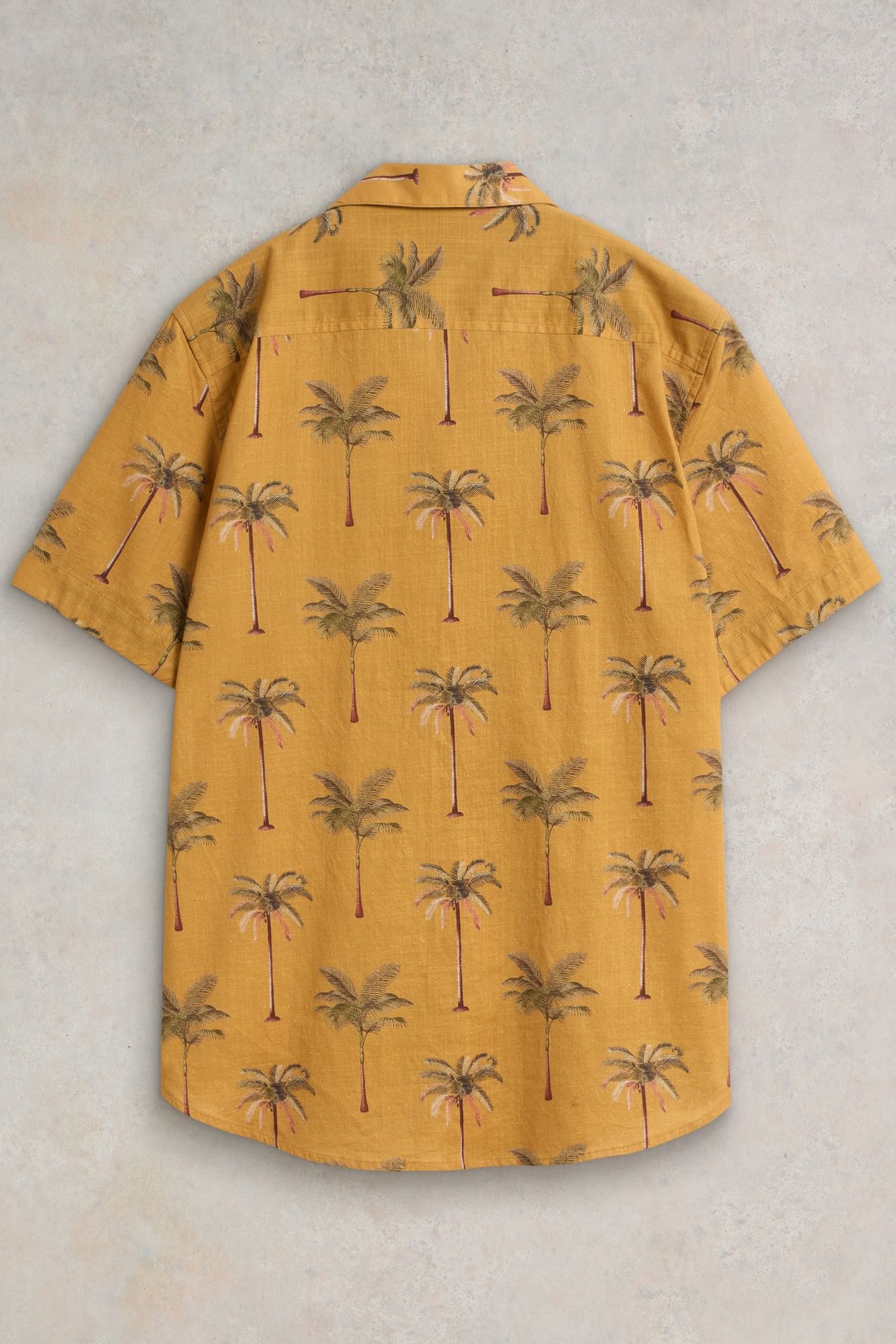 PALM TREE PRINTED SHIRT YELLOW PRINT 4