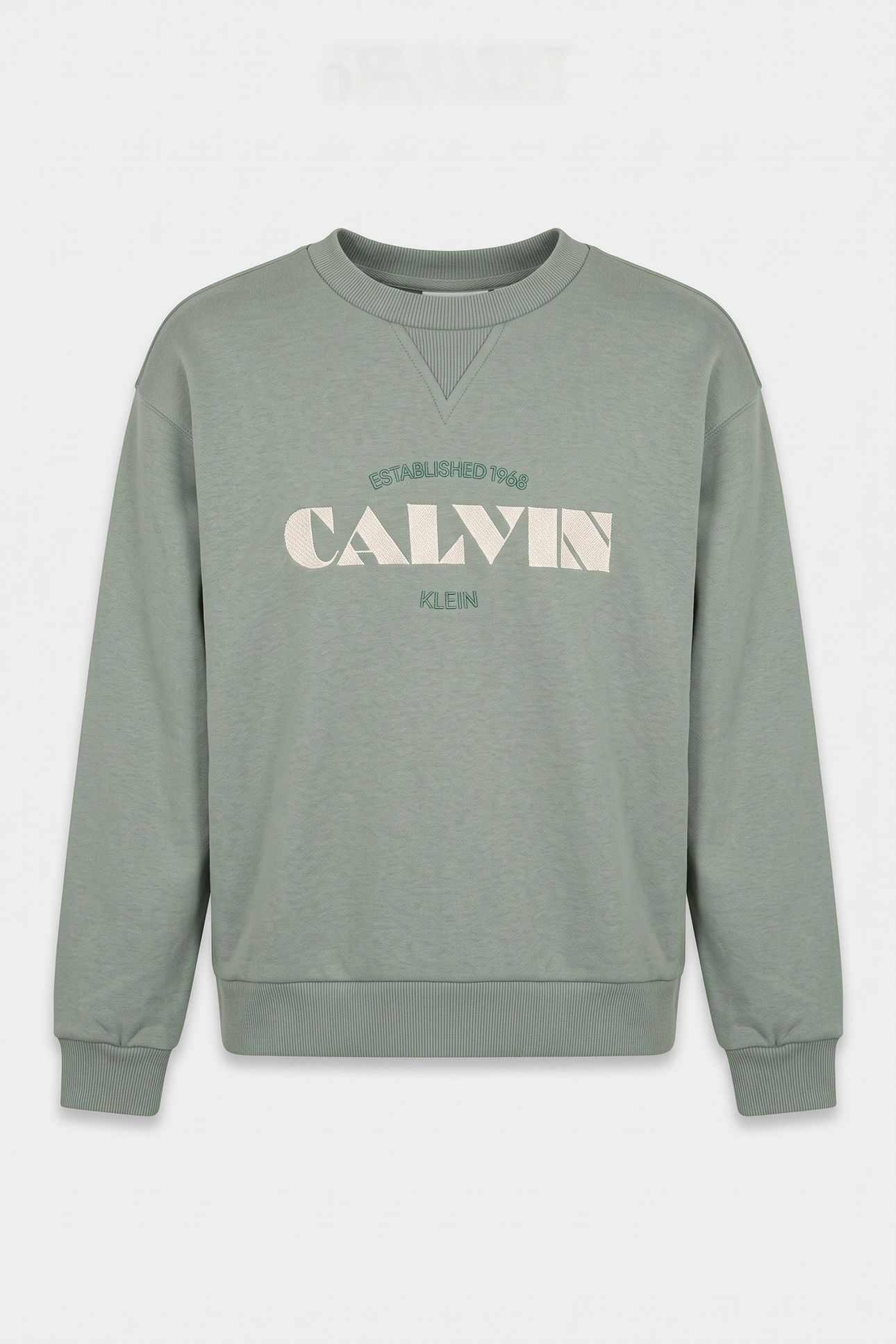 GIRLS TERRY CREWNECK CHINOIS GREEN 2