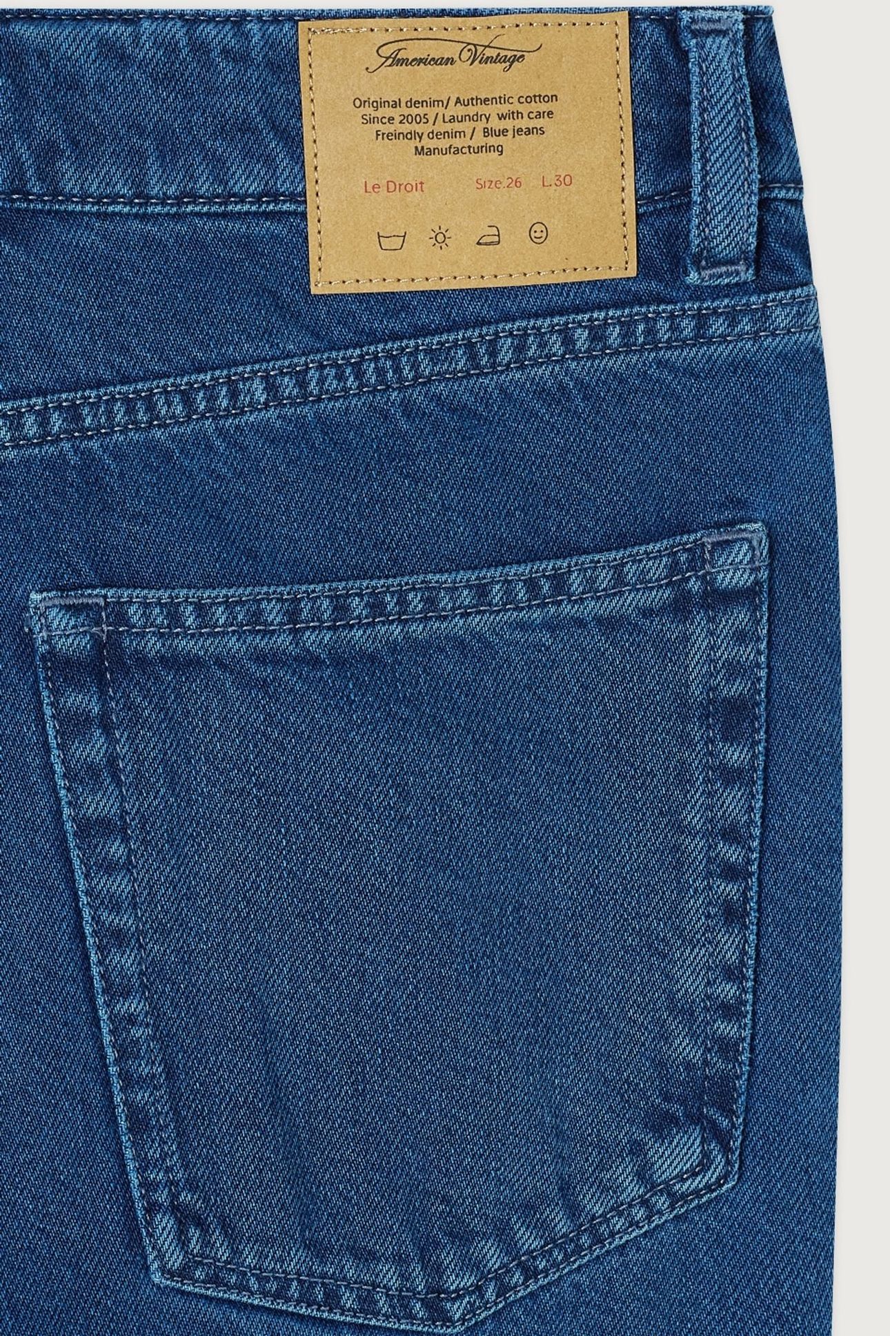 JOYBIRD-B 5-POCKET TROUSERS INDIGO 7