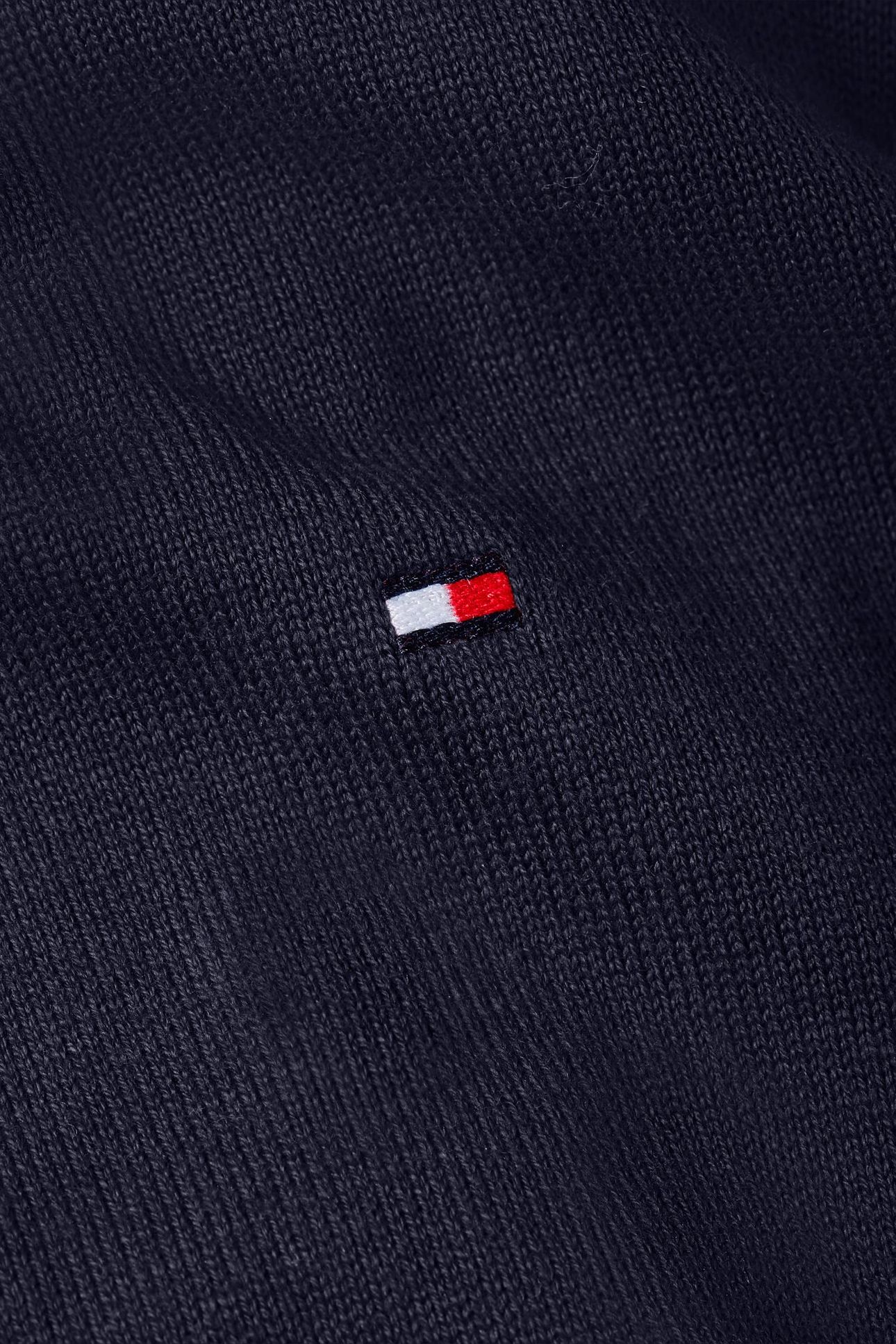 PIMA COTTON CASHMERE SWEATER NAVY BLUE 6