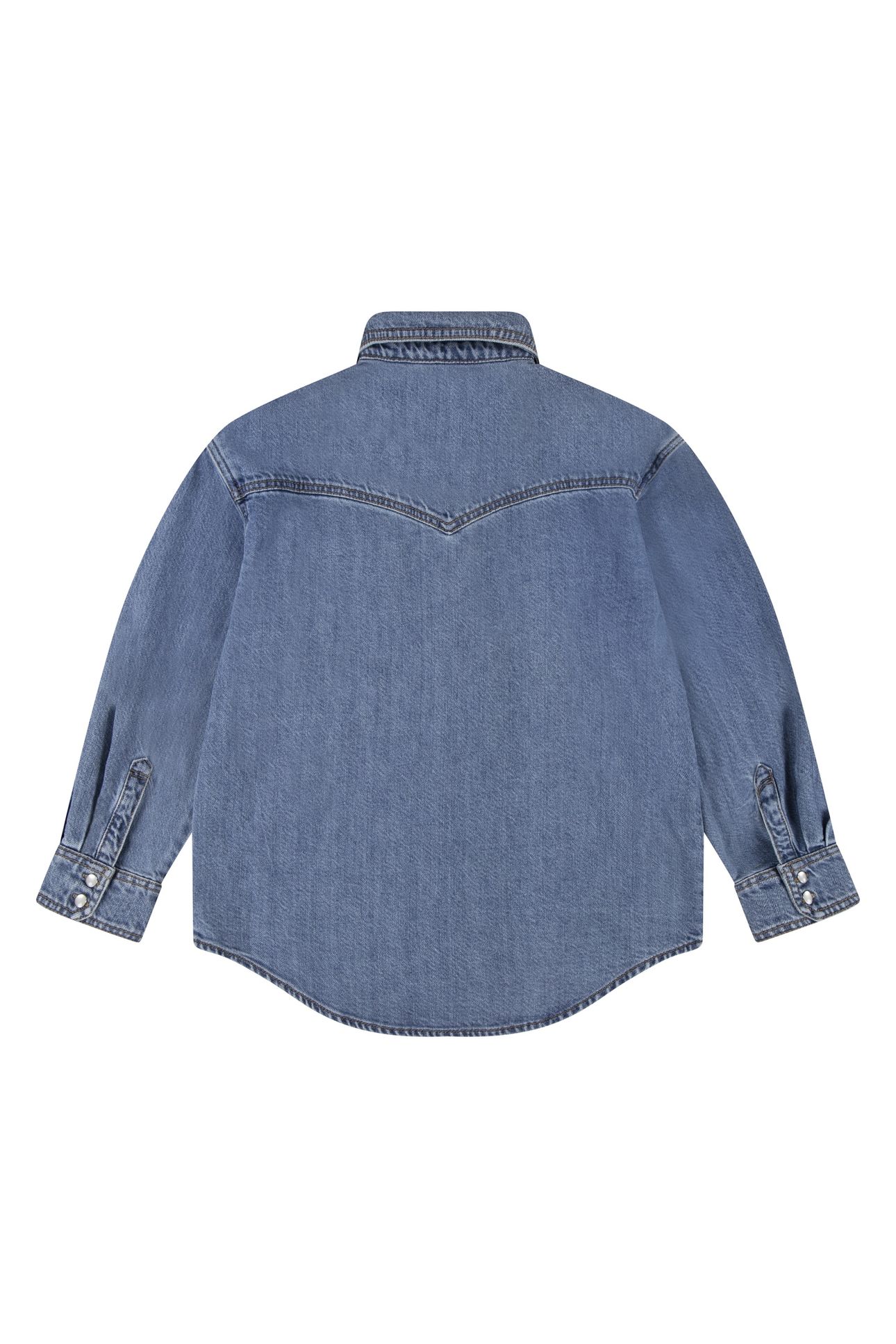 GIRLS DENIM SHACKET GOOD GRADES 2