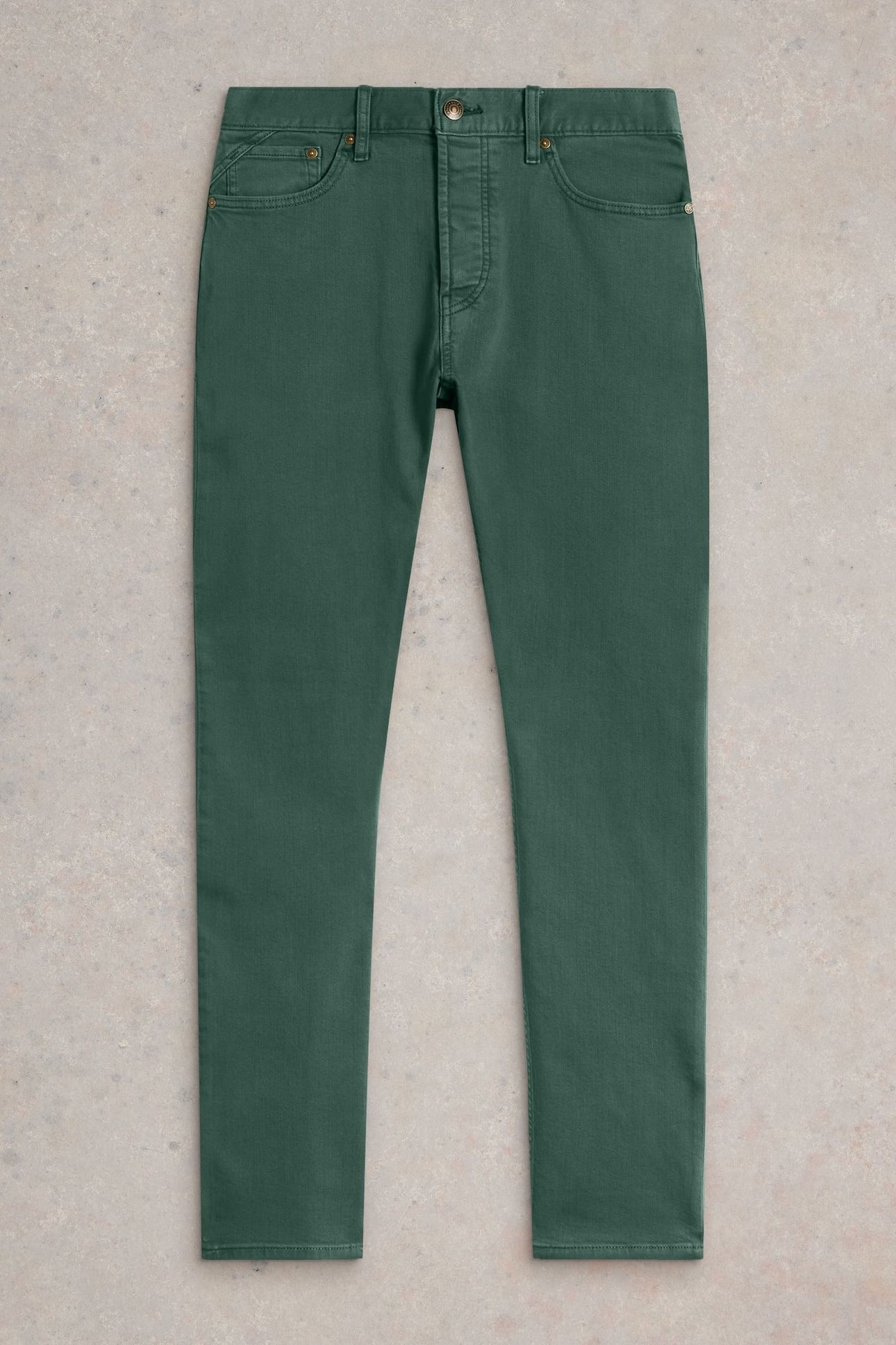 EASTWOOD GARMENT DYE JEAN DARK GREEN 4
