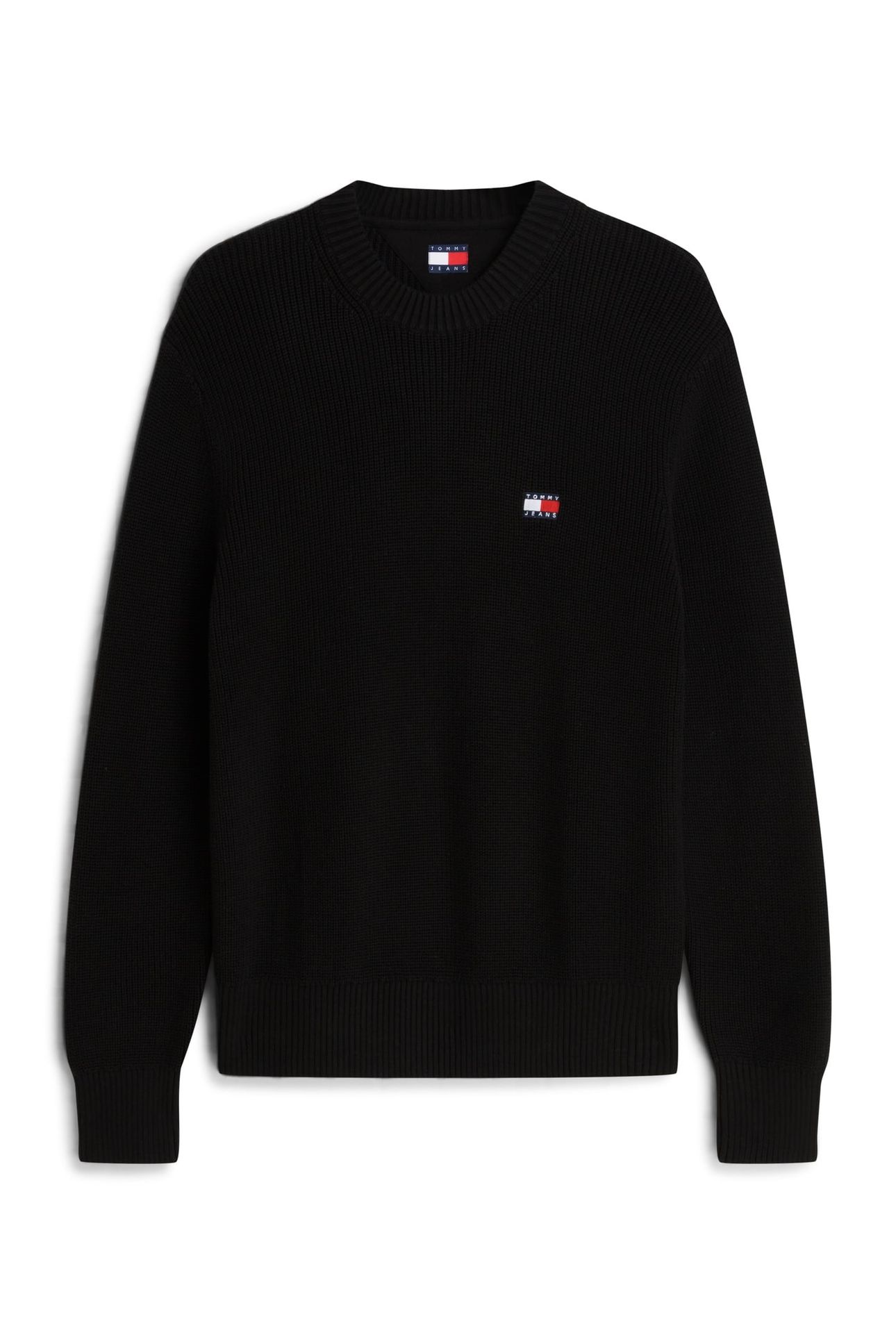 TJM REG BADGE SWEATER BLACK 3