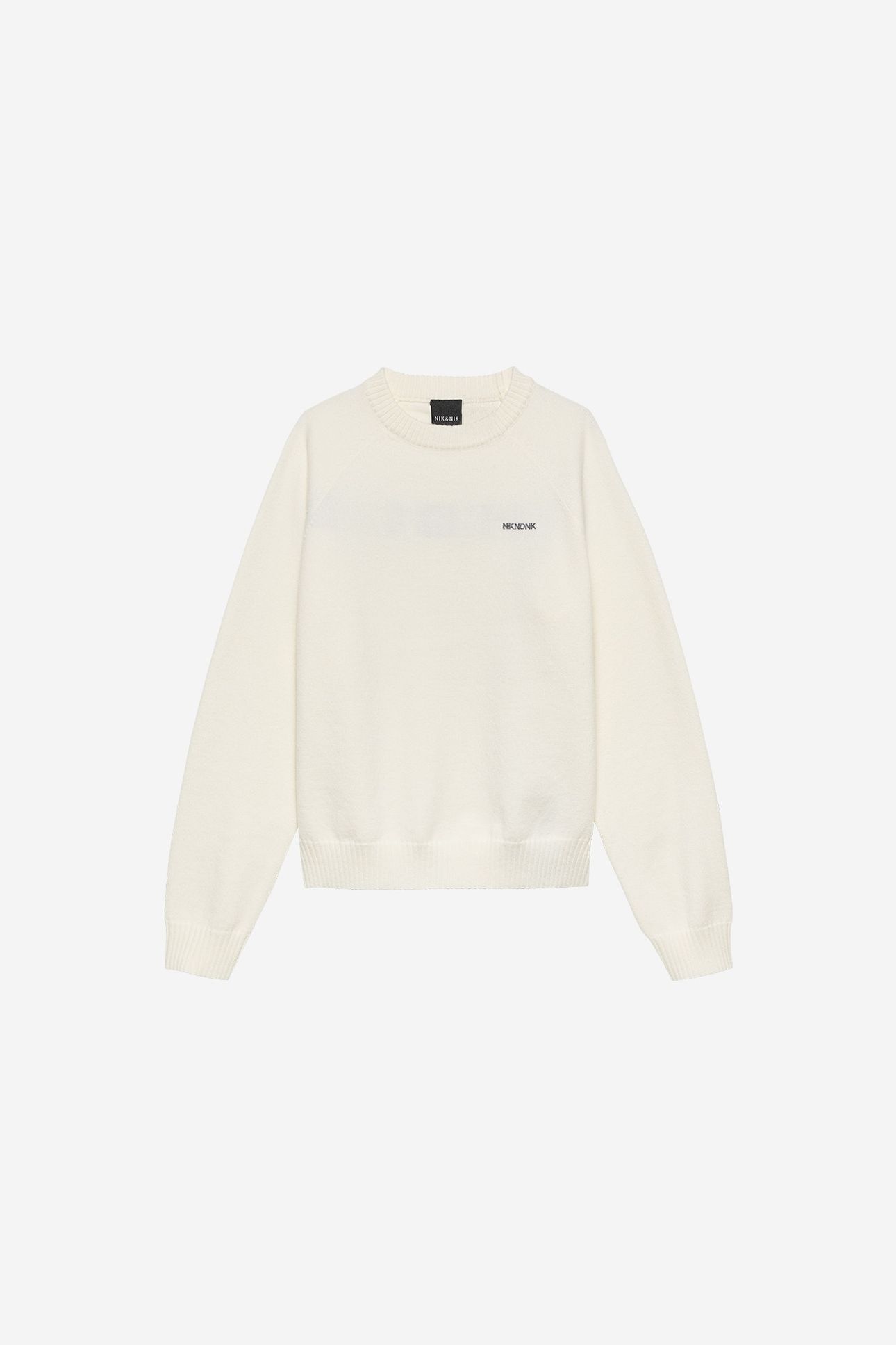 FORD OVERSIZED SWEATER SOFT WHITE 1