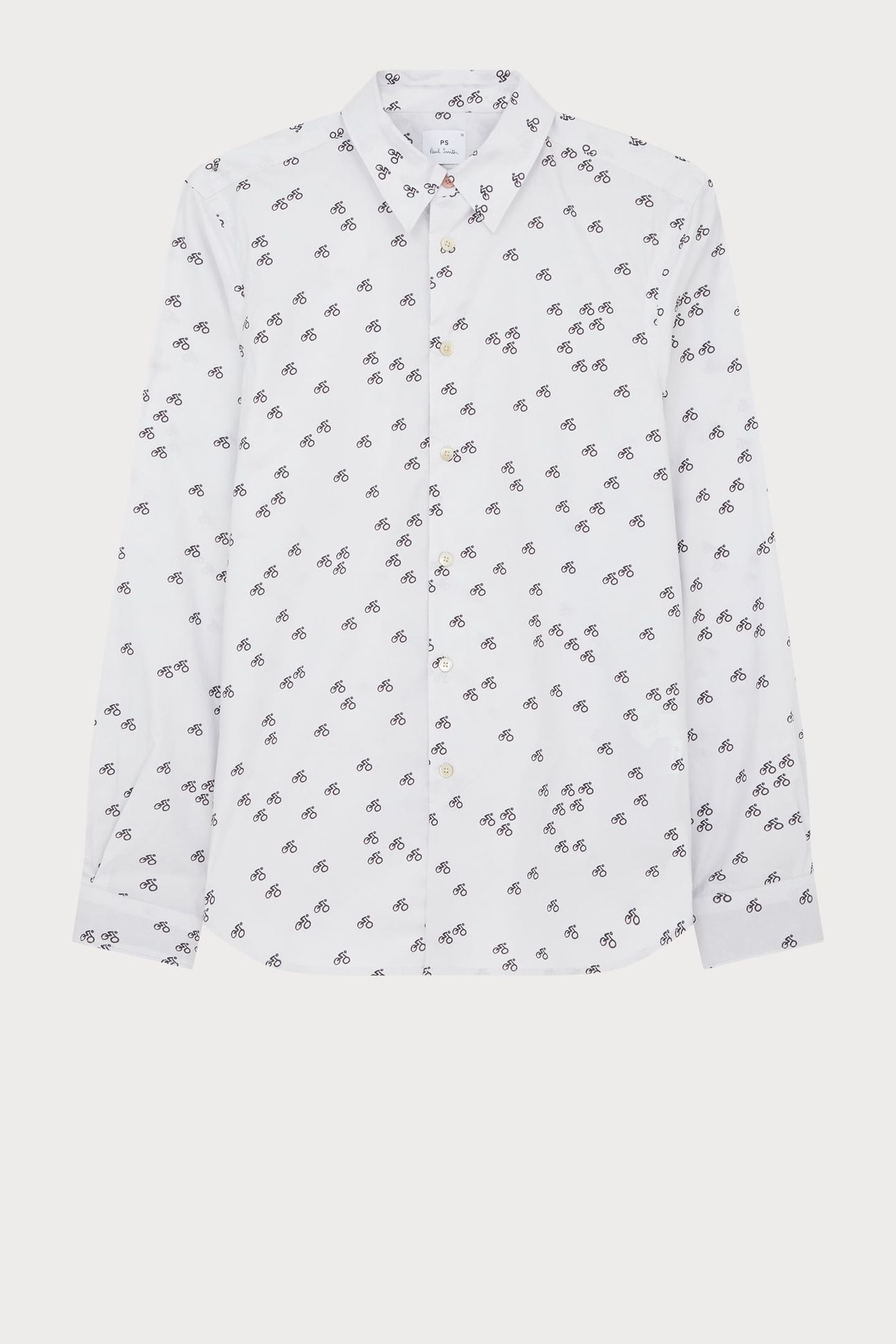 MENS LS TAILORED FIT SHIRT WHITE 6
