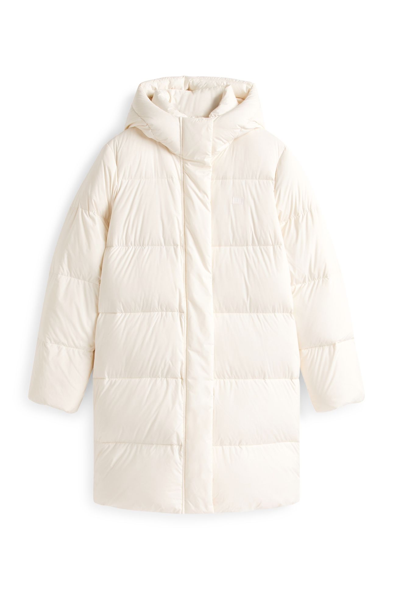 MODERN DOWN REG COAT IVORY SILK 4