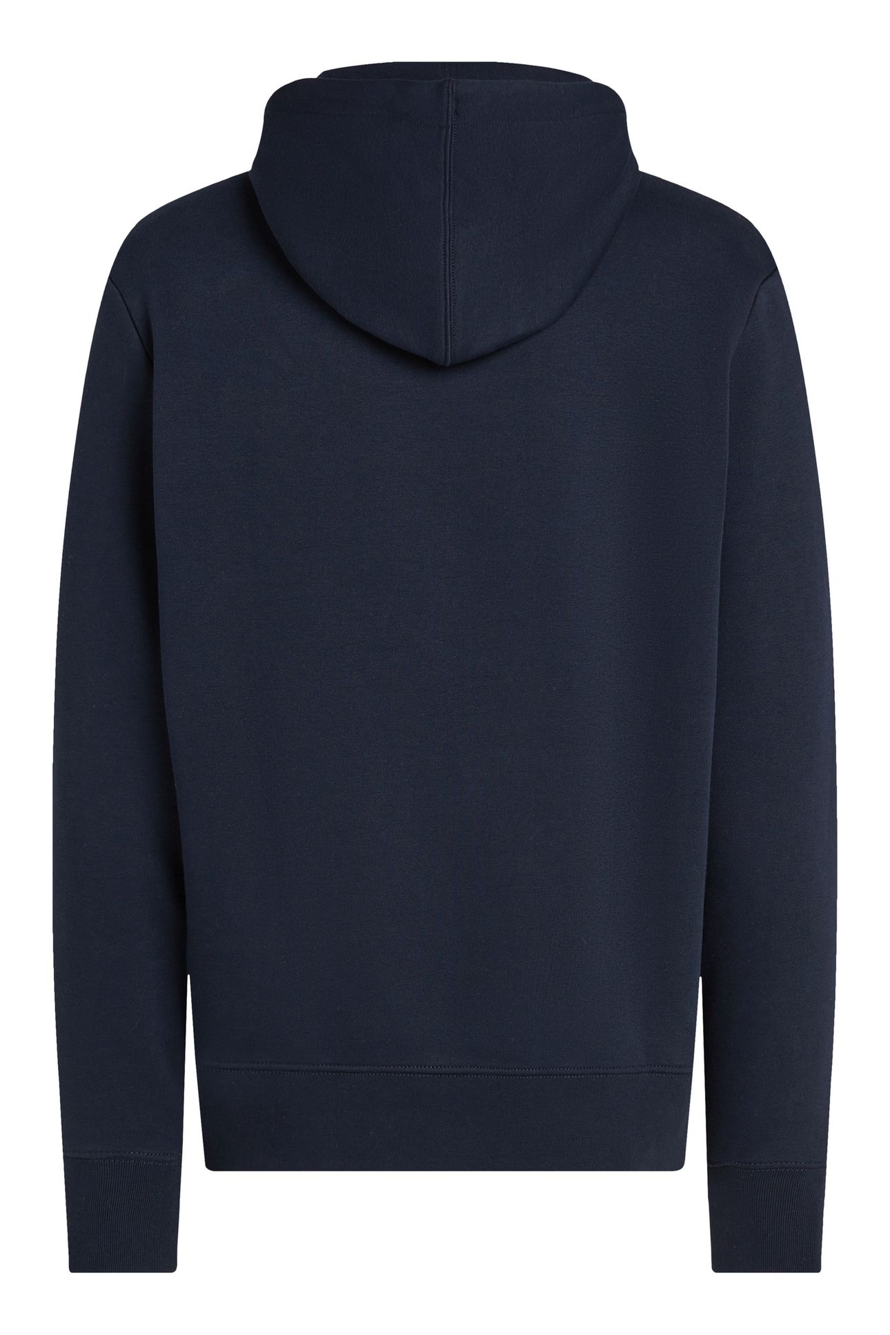 SCRIPT LOGO HOODIE NAVY BLUE 5