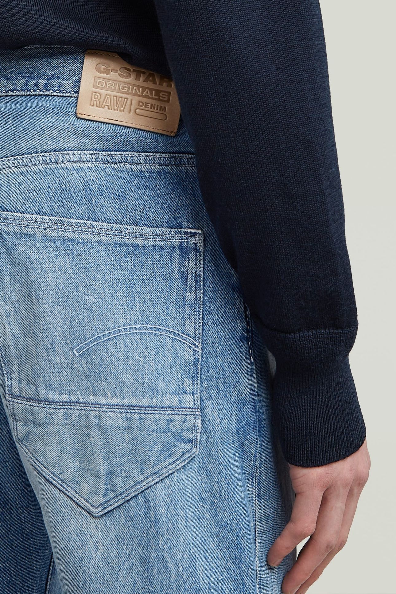 MORRY FWD REGULAR TAPERED LIGHT/PASTEL BLUE 5