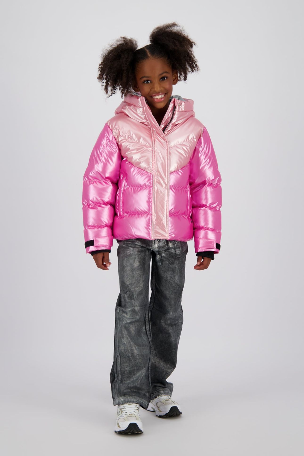 GIRLS TOLY JACKET OUTDOOR PINK 1