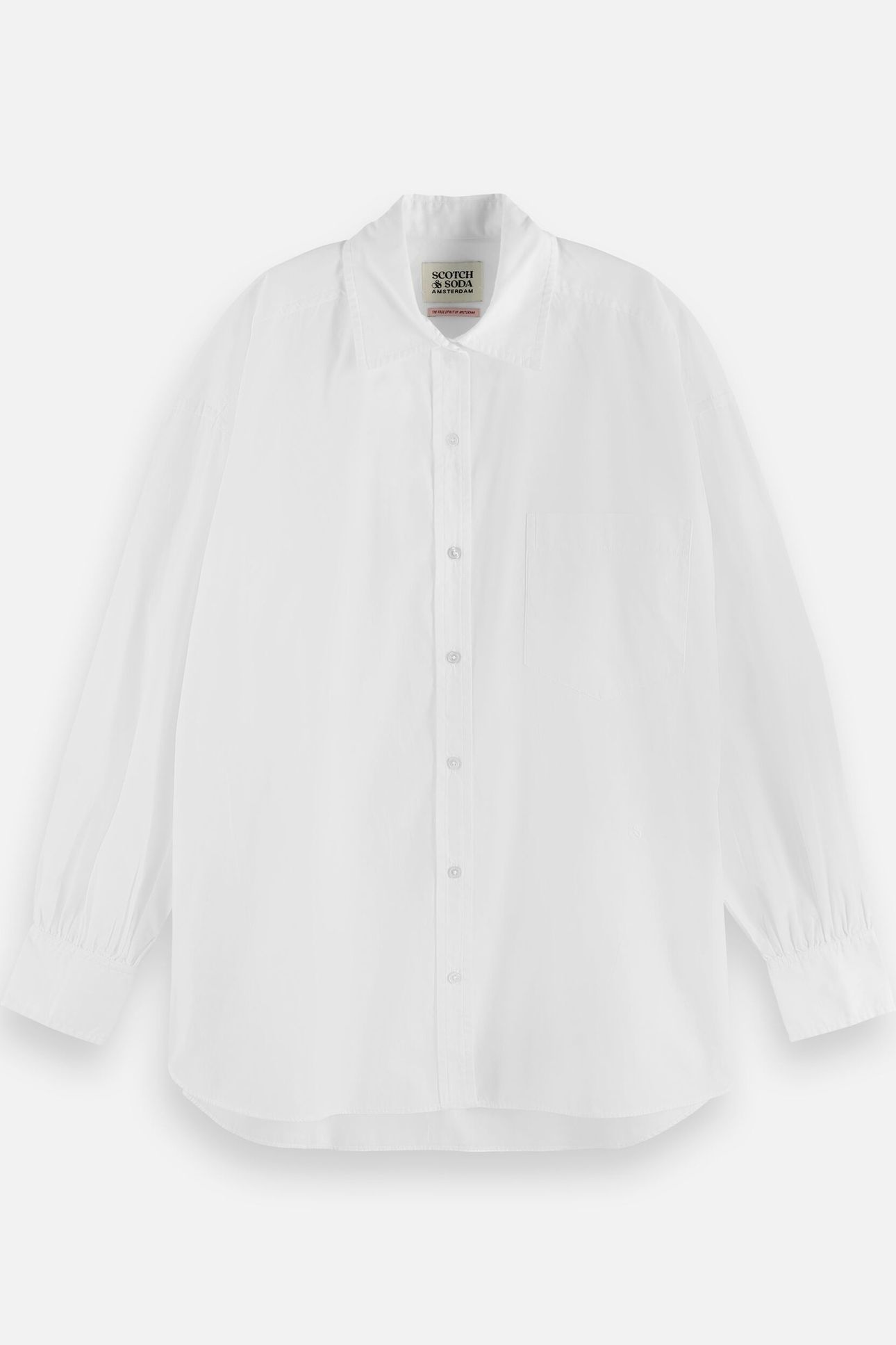 GIRLFRIEND POPLIN SHIRT WHITE 4