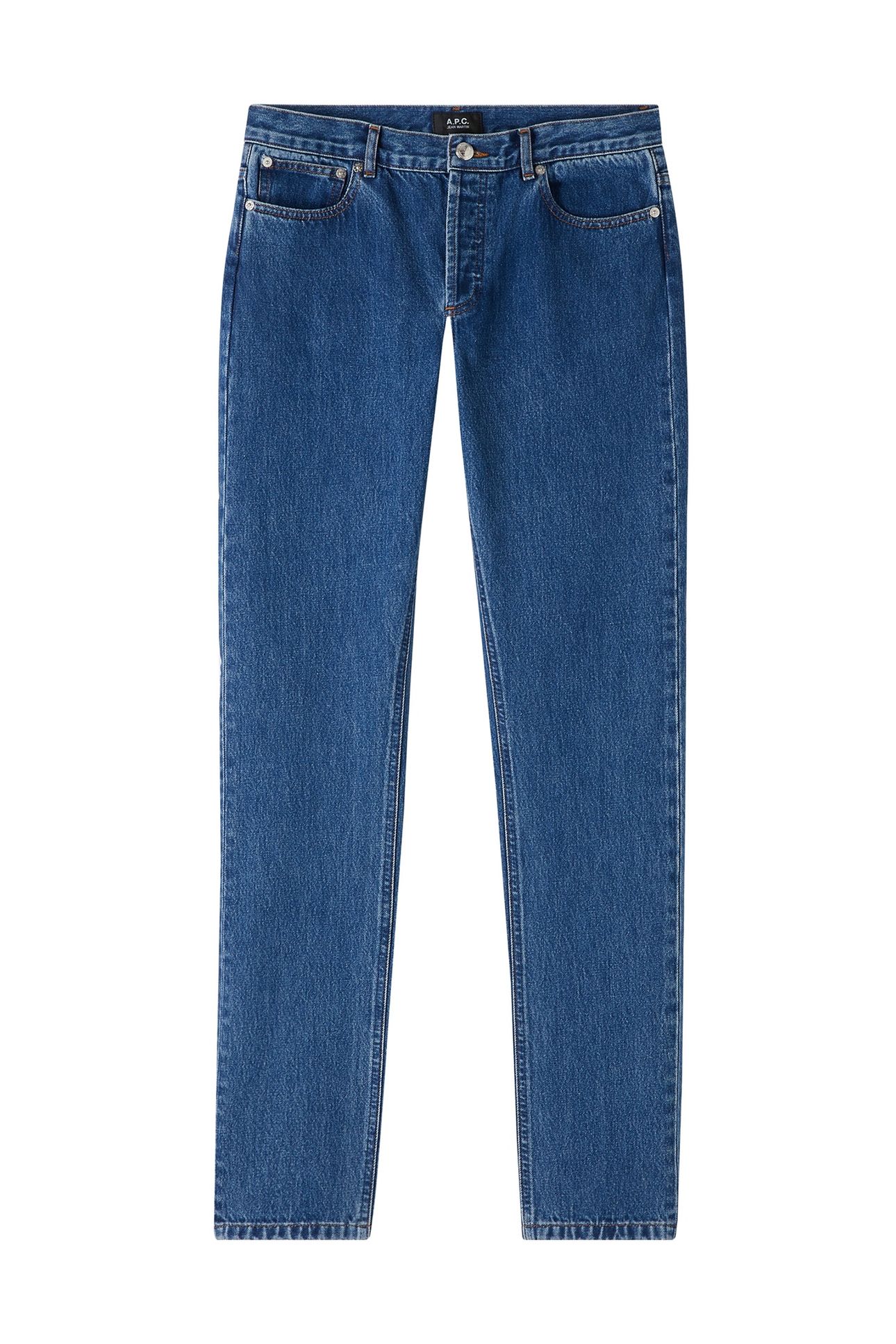 UNISEX JEANS NEW STANDARD WASHED INDIGO 2