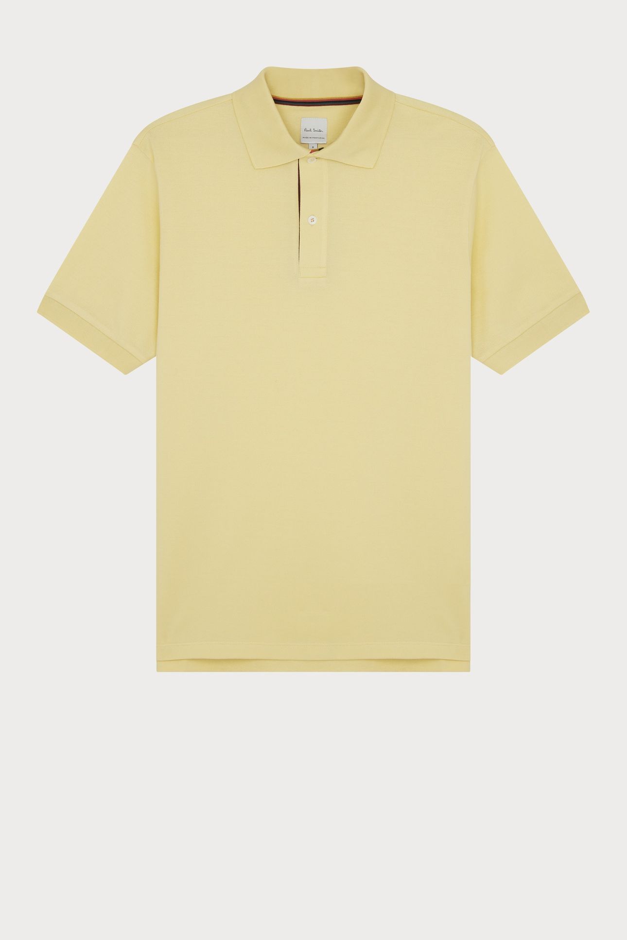 MENS STR PLACKET POLO YELLOW 5