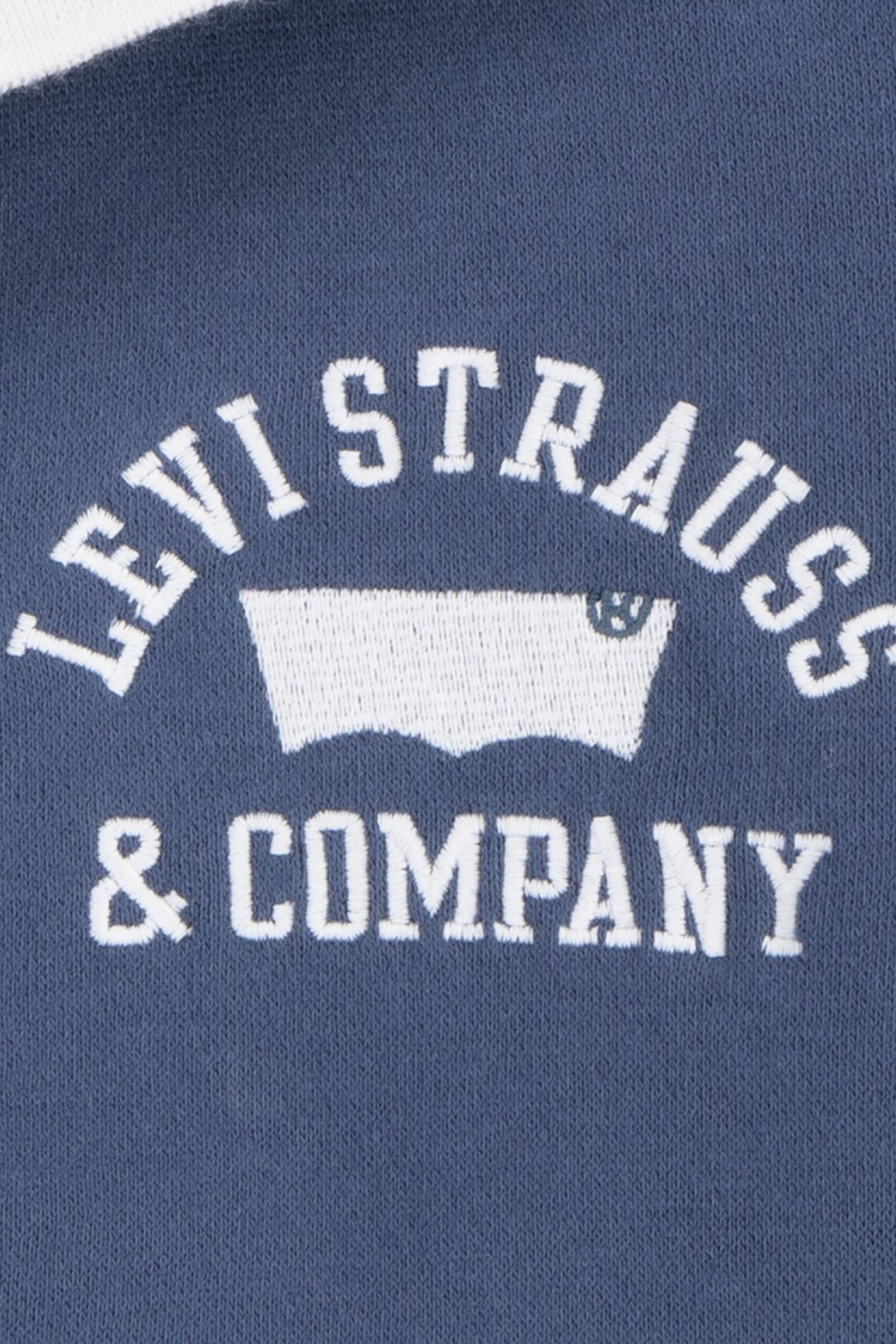 GIRLS COLLEGIATE LS COLLAR TOP VINTAGE INDIGO 4