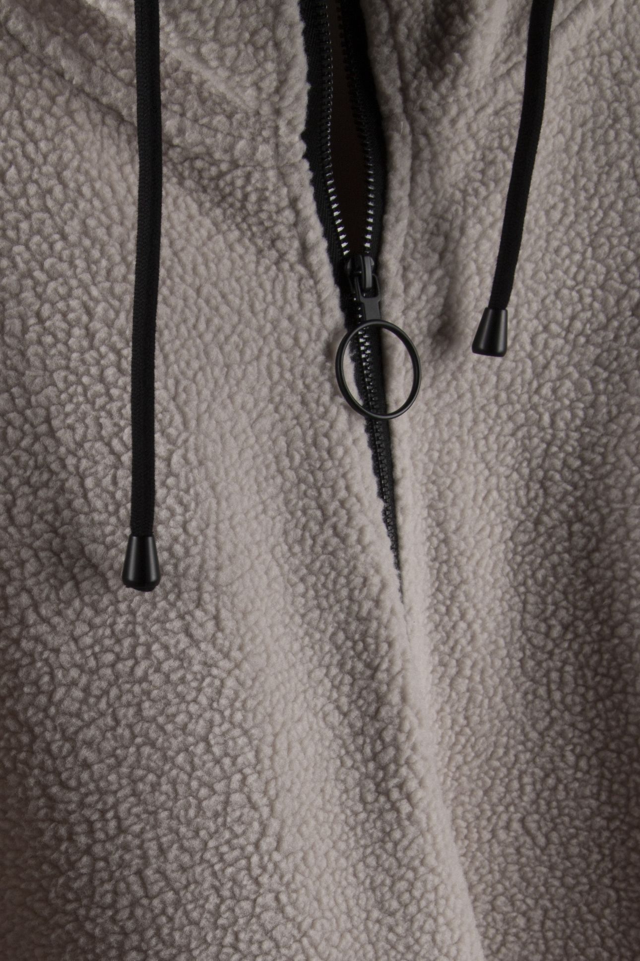 MACK FLEECE HOODIE BEIGE 4