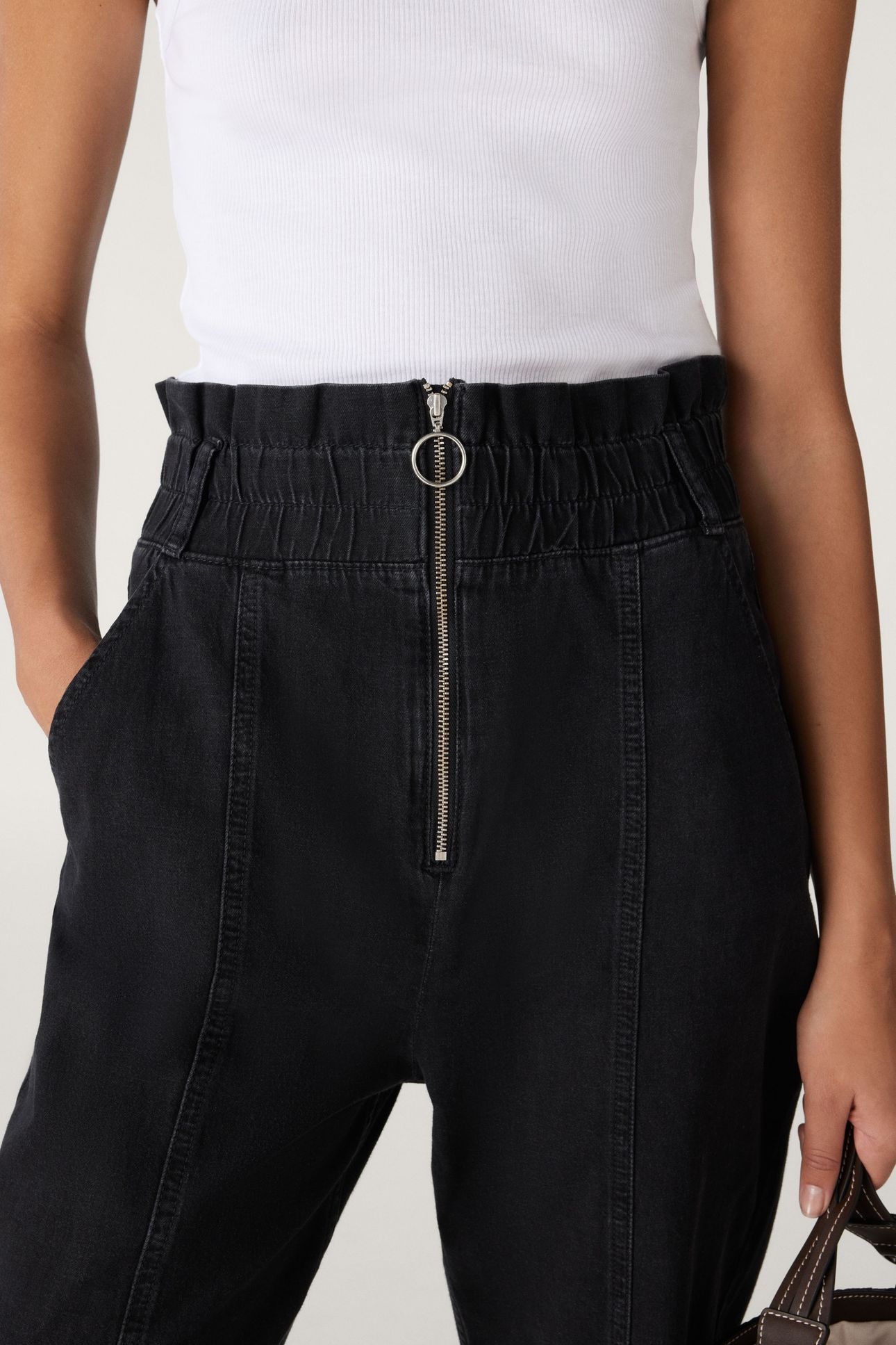 STRAIGHT TROUSERS BLACK 7