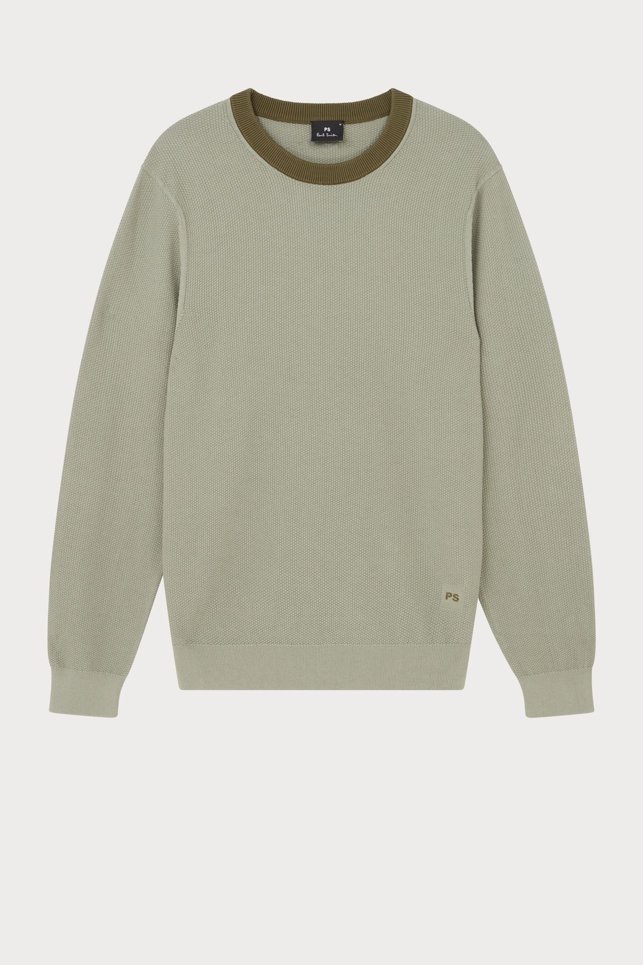 MENS SWEATER CREW NECK GREEN 6