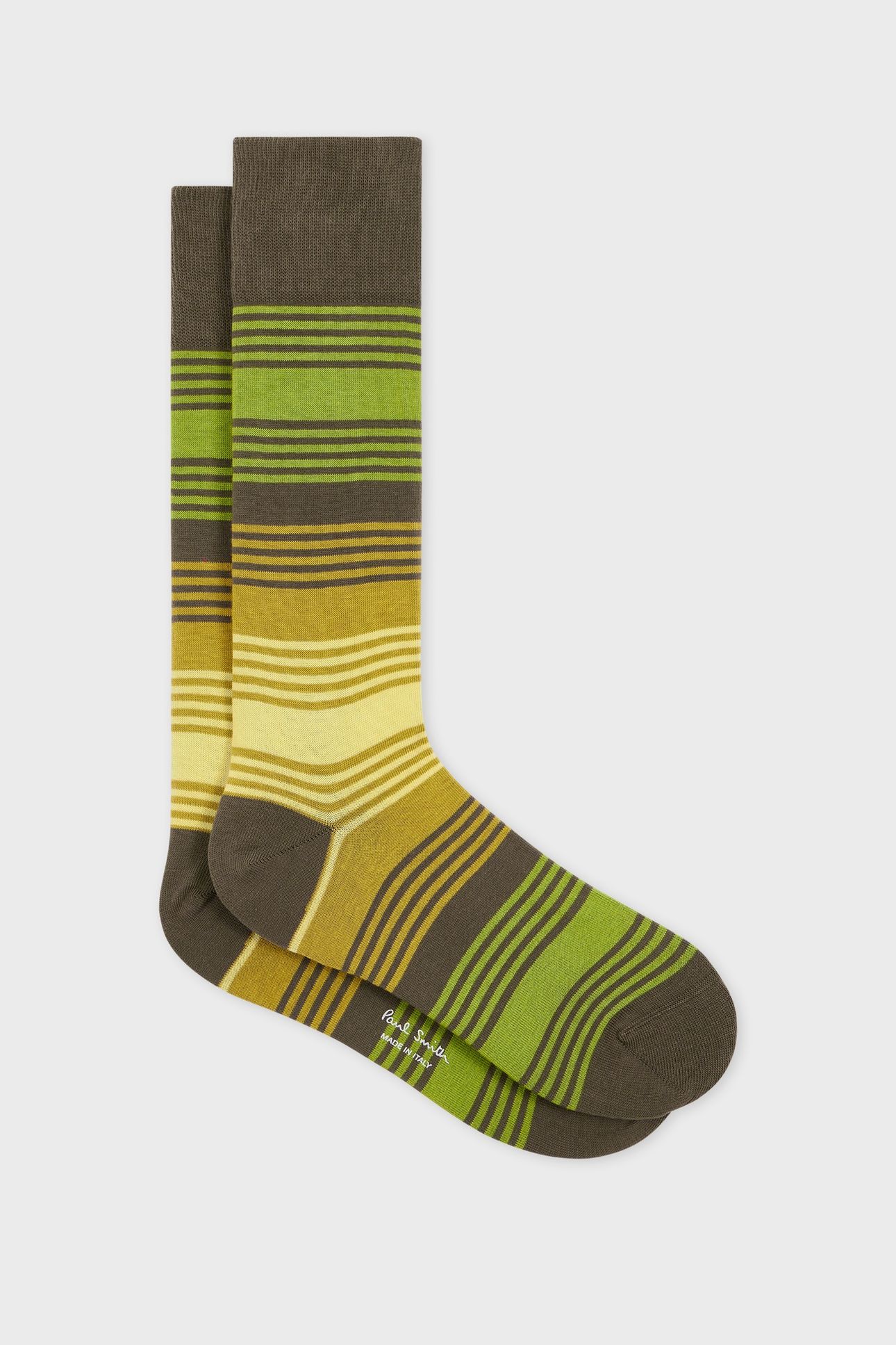 MEN SOCK ISODORE OMBRE KHAKI 1