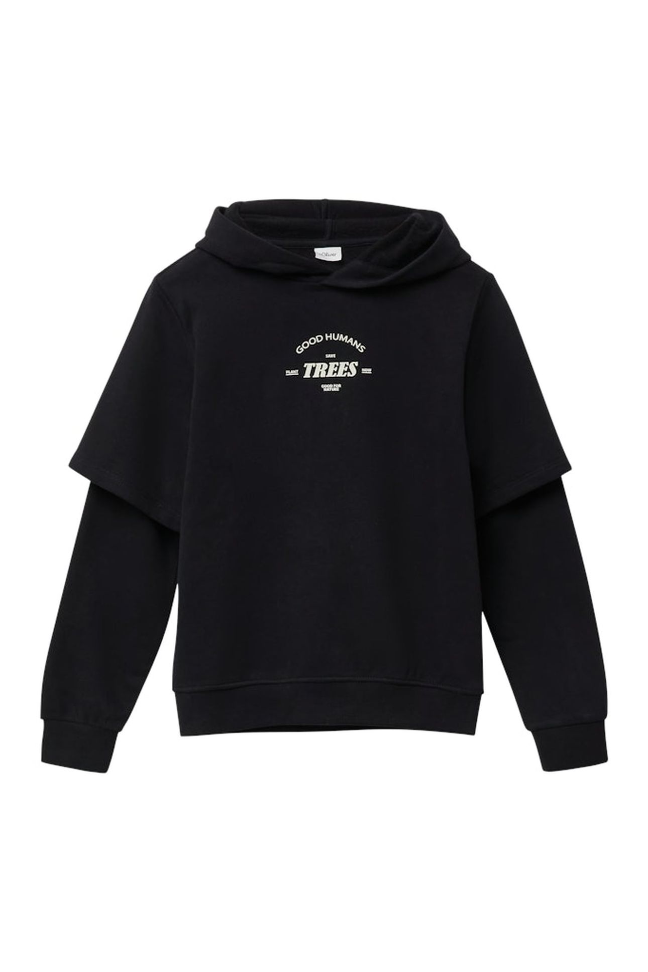 S.OLIVER SWEATSHIRTS BLACK 1