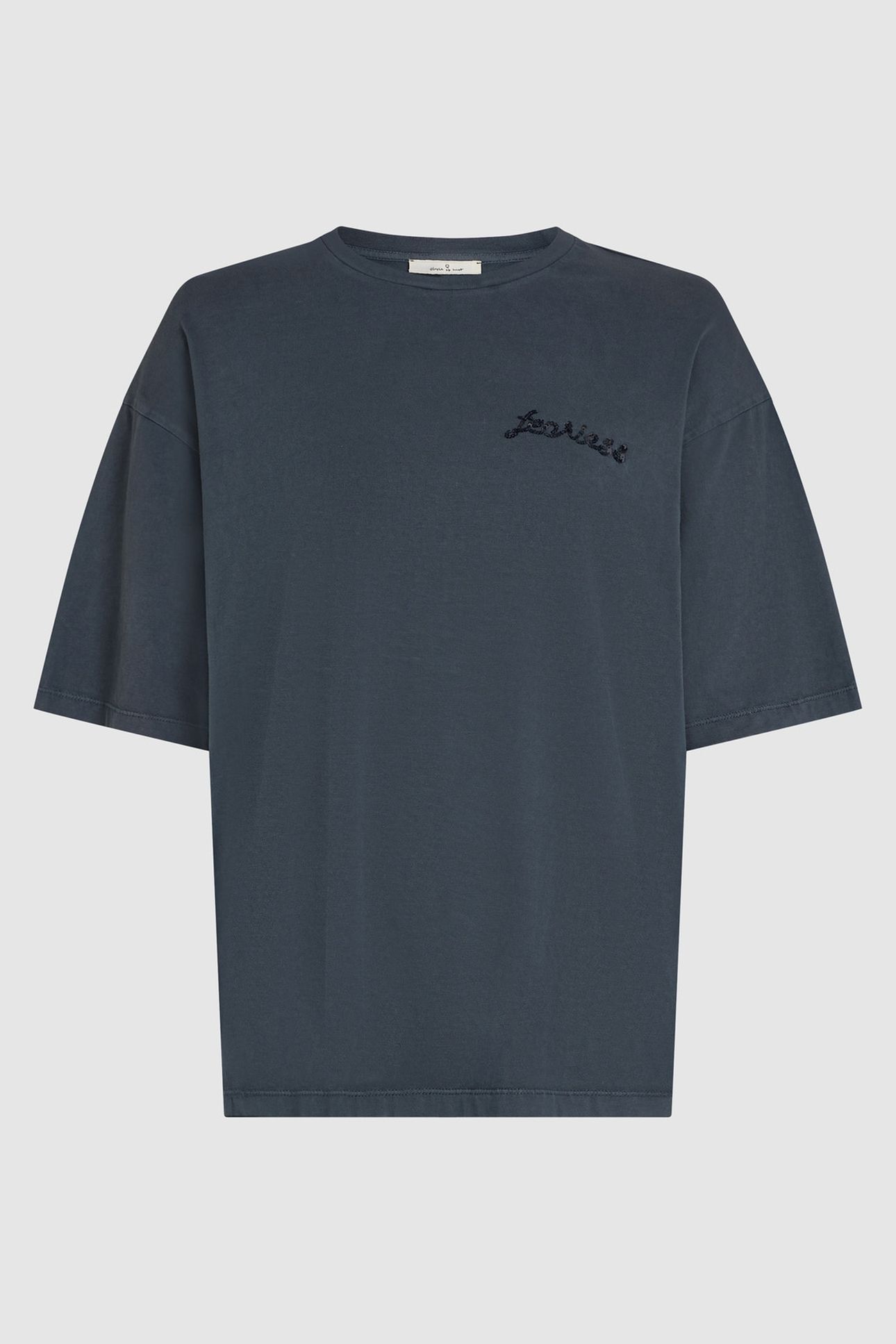 GIRLS JUKA S/S TEE WASHED PATRIOT BLUE 1