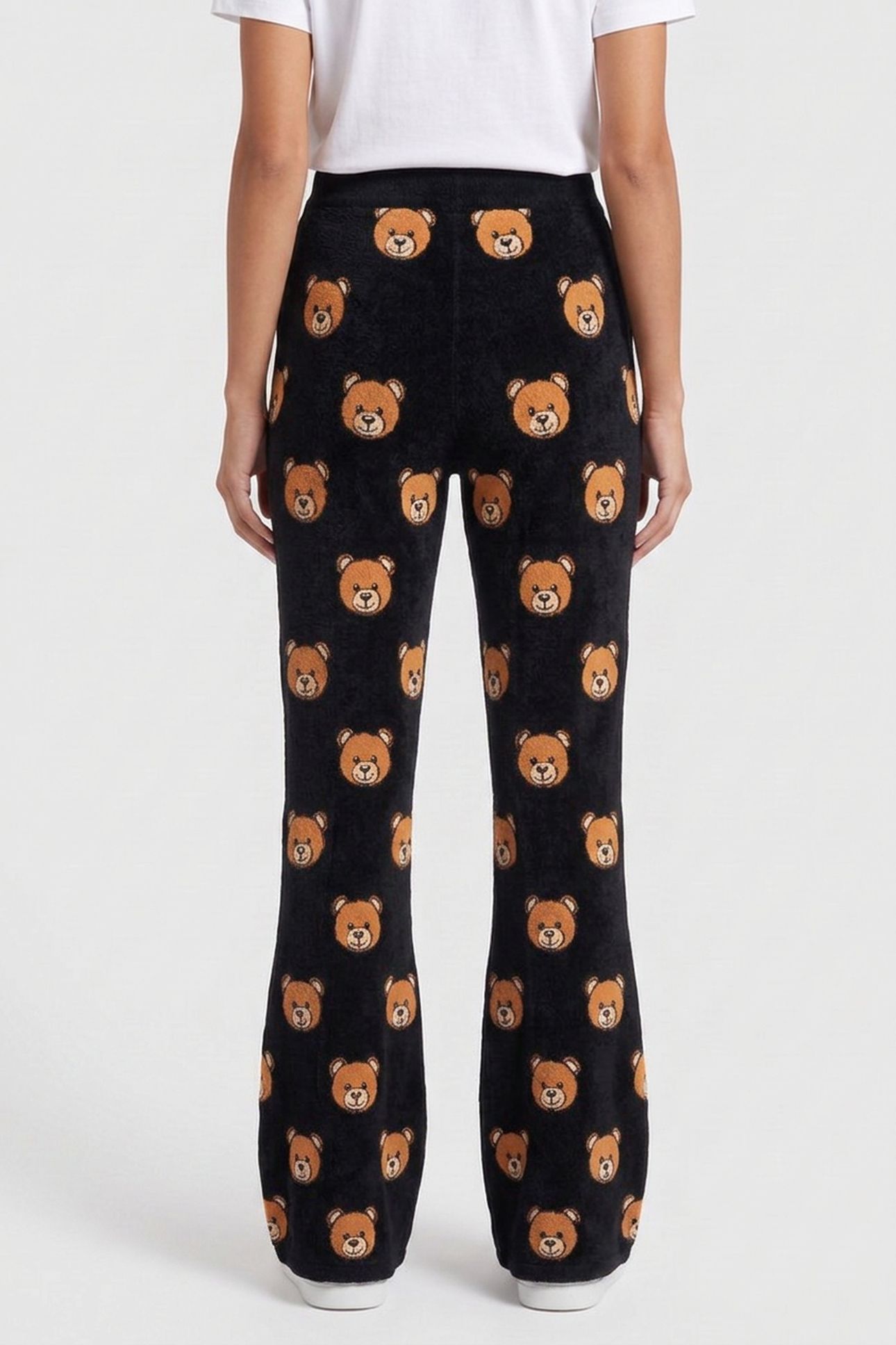 KNITTED TROUSERS BLACK 2