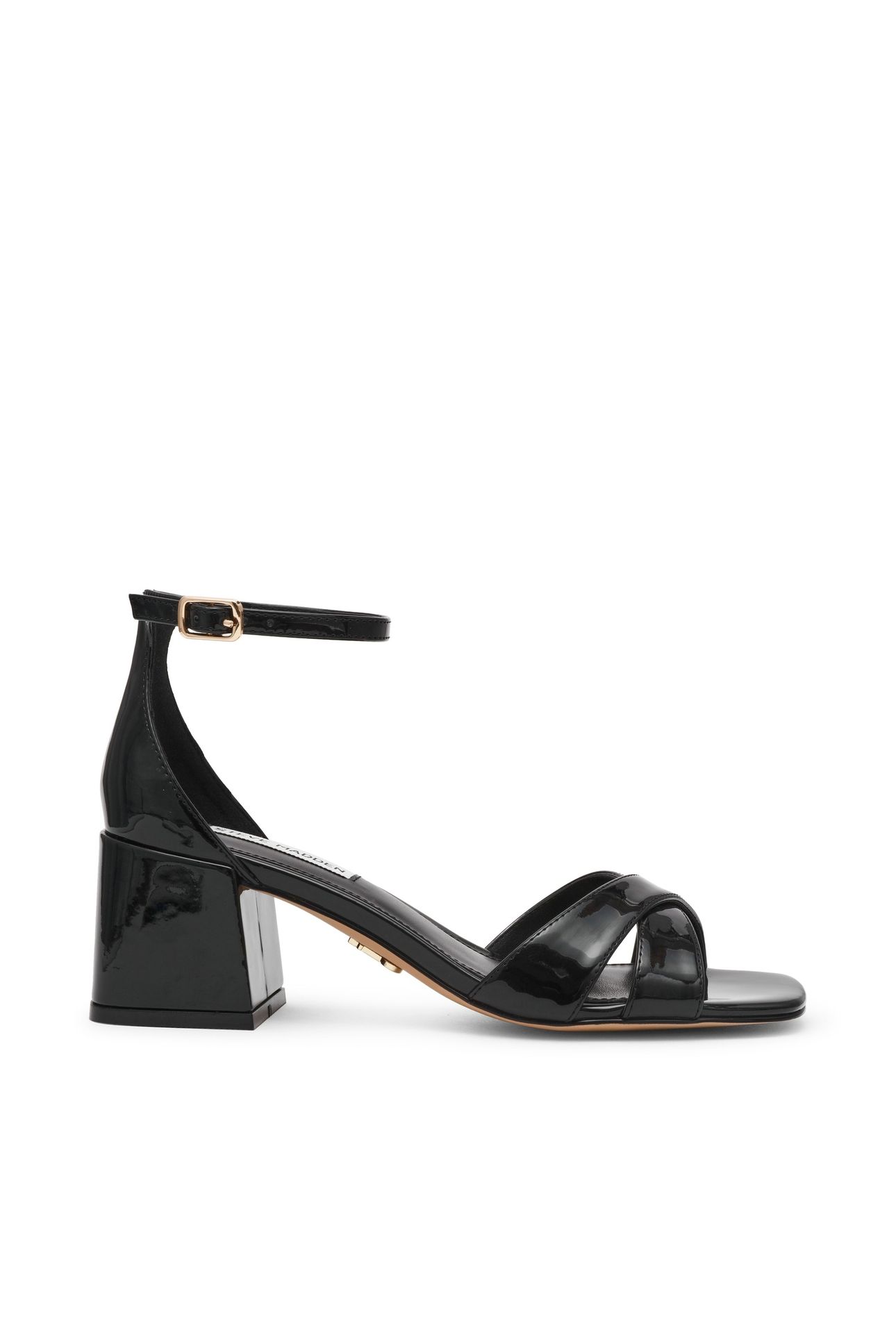 FERGIE SANDALS BLACK PATENT 1