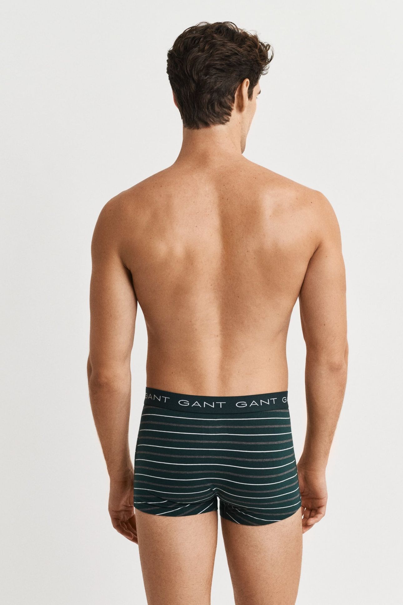 STRIPED TRUNK 3-PACK GIFT BOX TARTAN GREEN 2