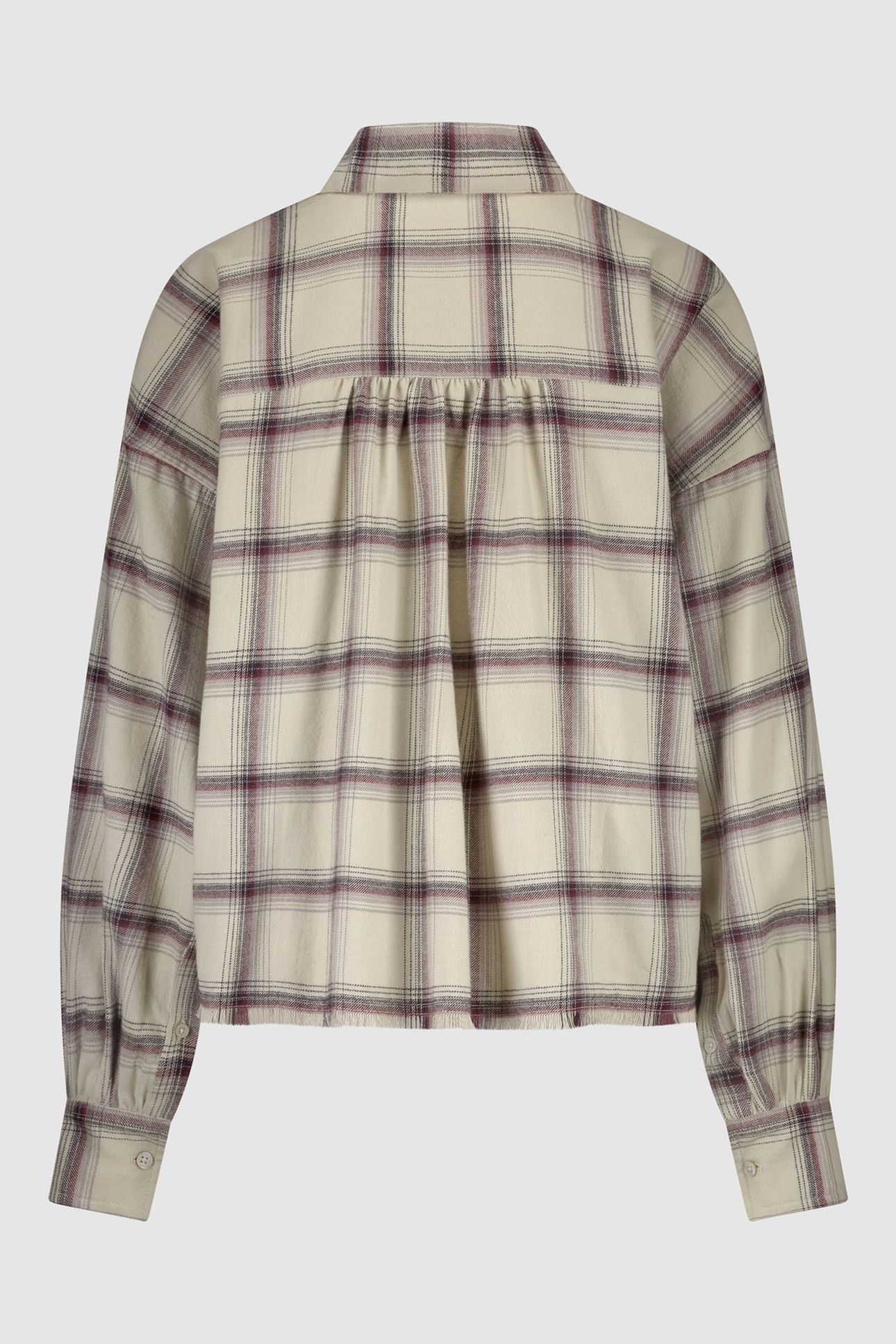 GIRLS DILAN BLOUSE AUBERGINE 2
