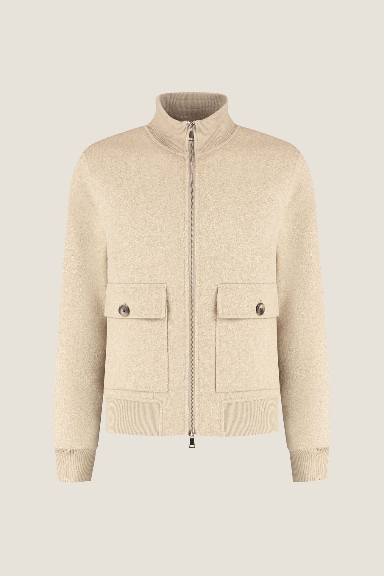 BOI WOOL JACKET D. BEIGE MELANGE 4