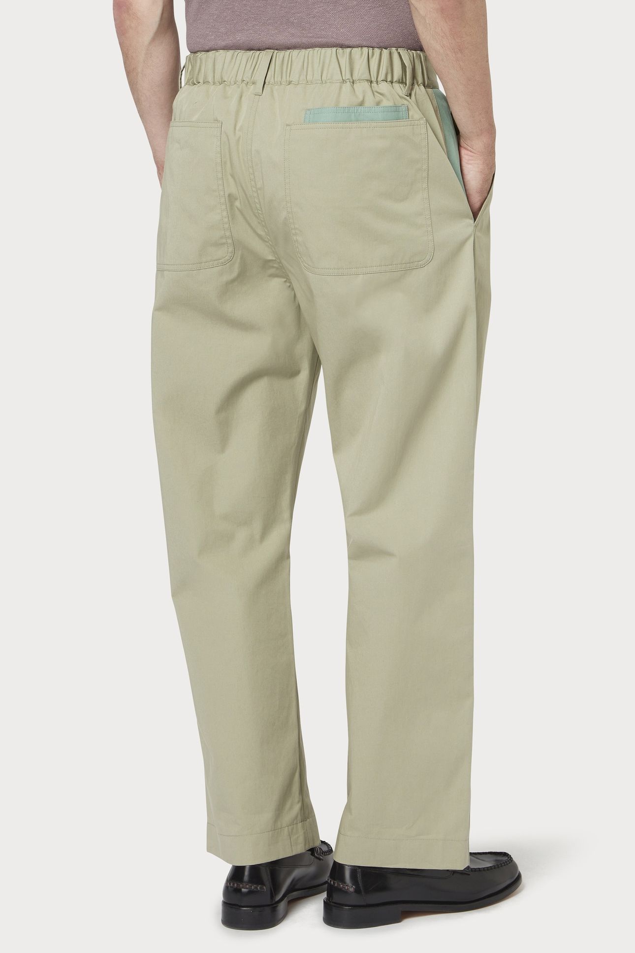 MENS TROUSER LT GREYISH GREEN 4