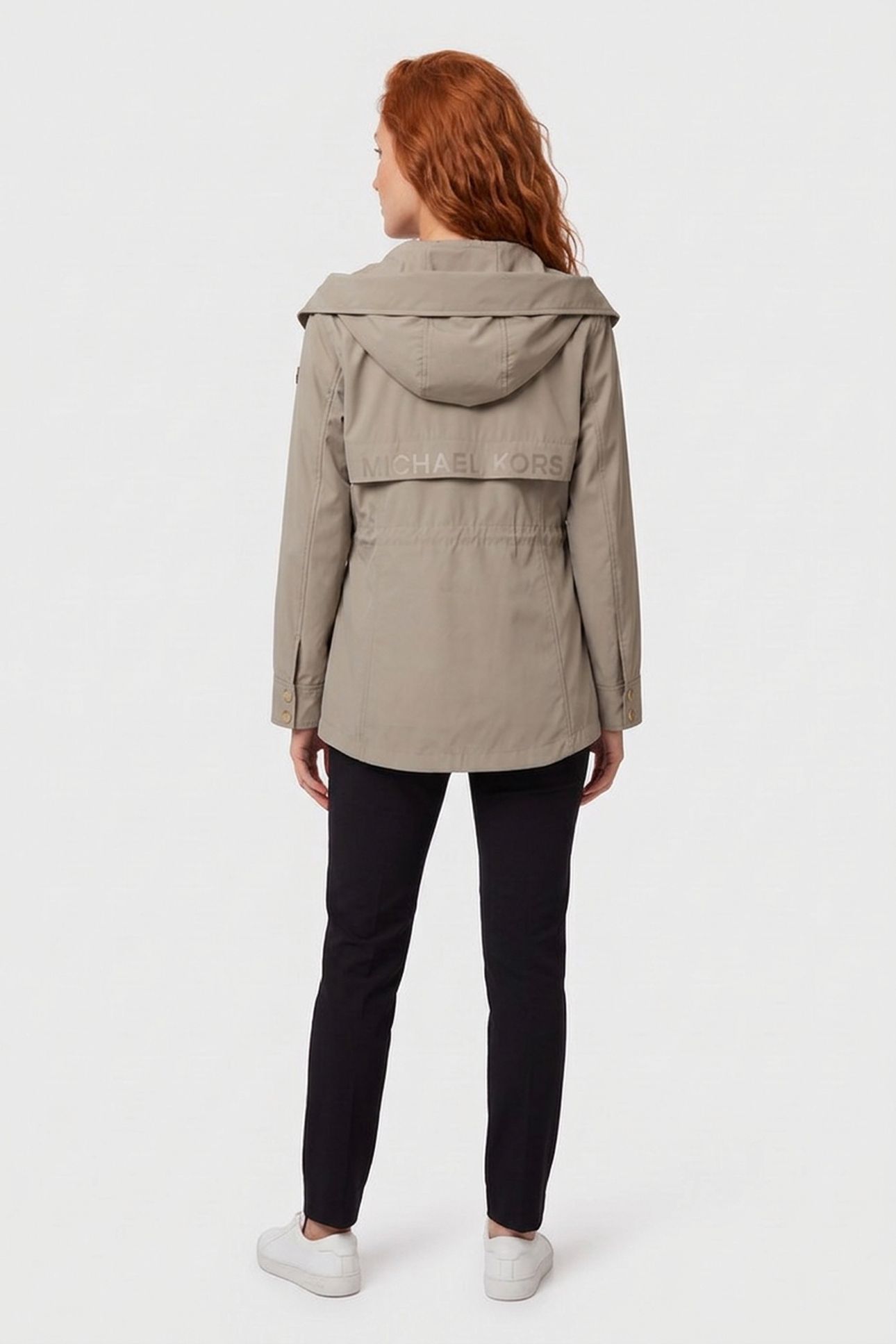 CINCHED WAIST SOFTSHELL DUSTY SAGE 2