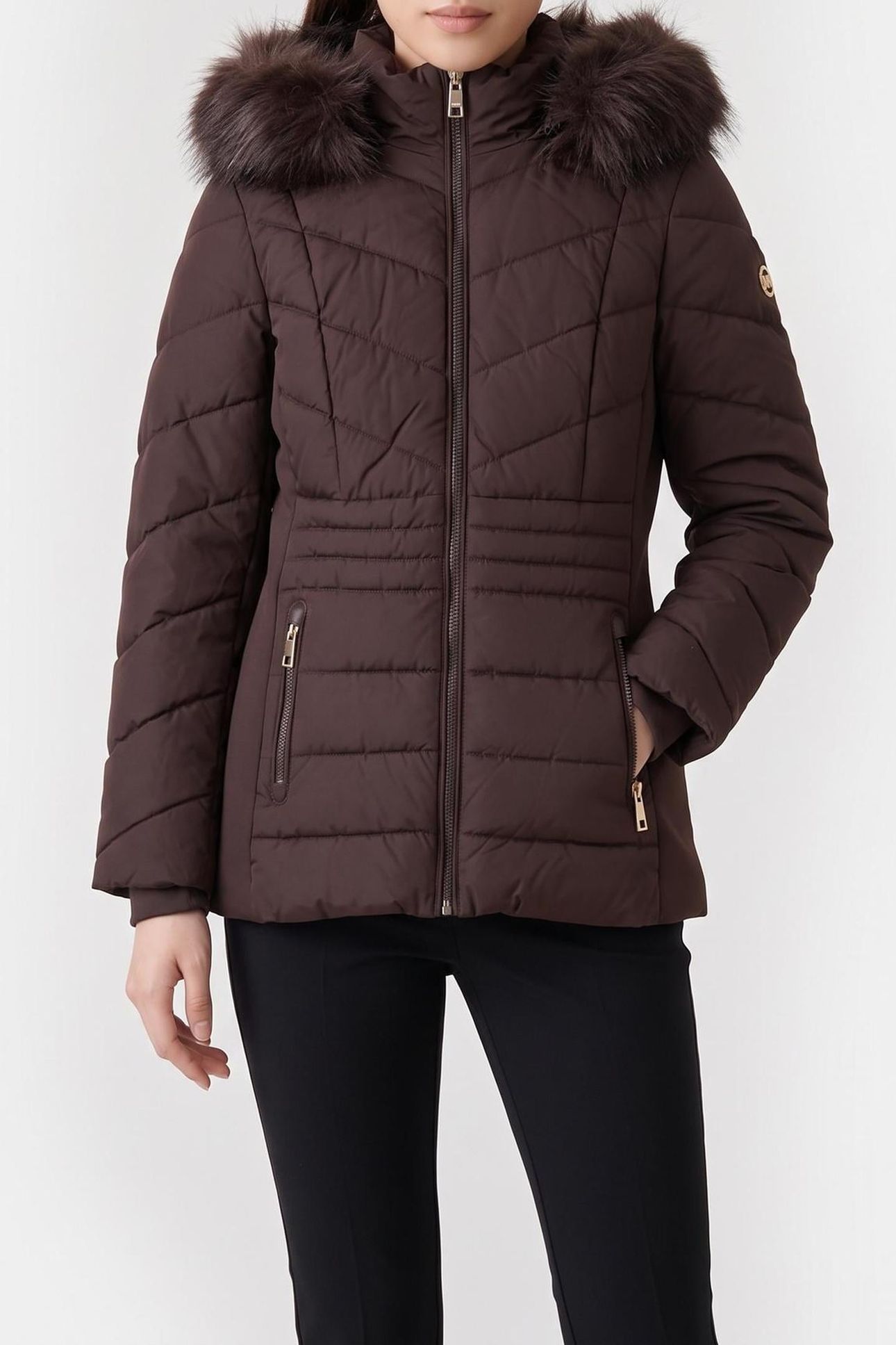 SCUBA SIDE QUILTED HW CHOCOLATE 1