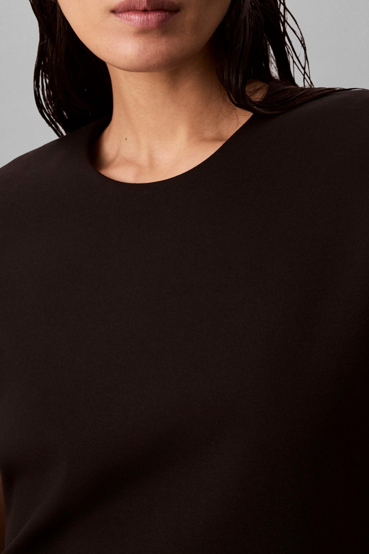 PONTE BODYCON MINI DRESS BLACK 6