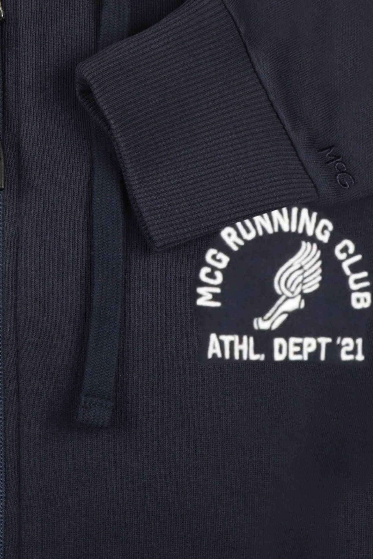 ZIP THRU HOODY NAVY 6
