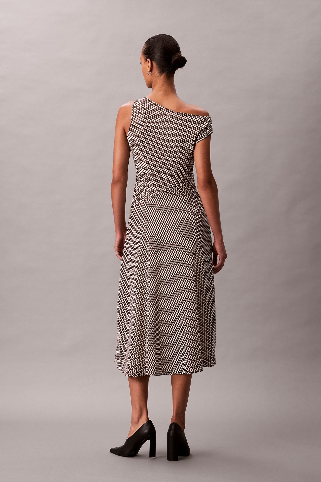 PRINTED CREPE DRESS 2