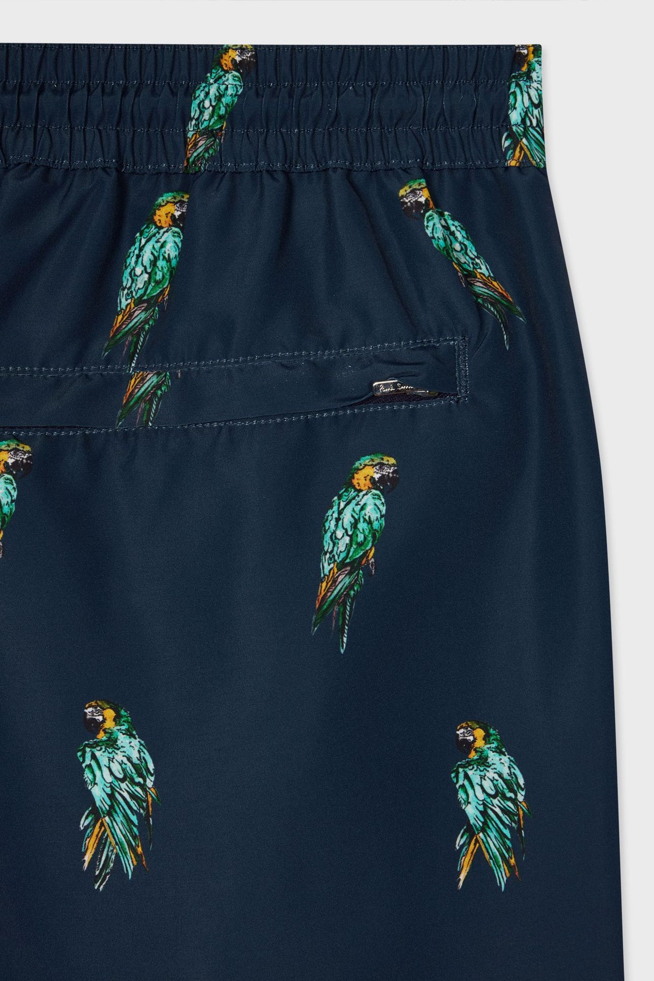 MEN SWIM SHORT PARROTS NAVY 6