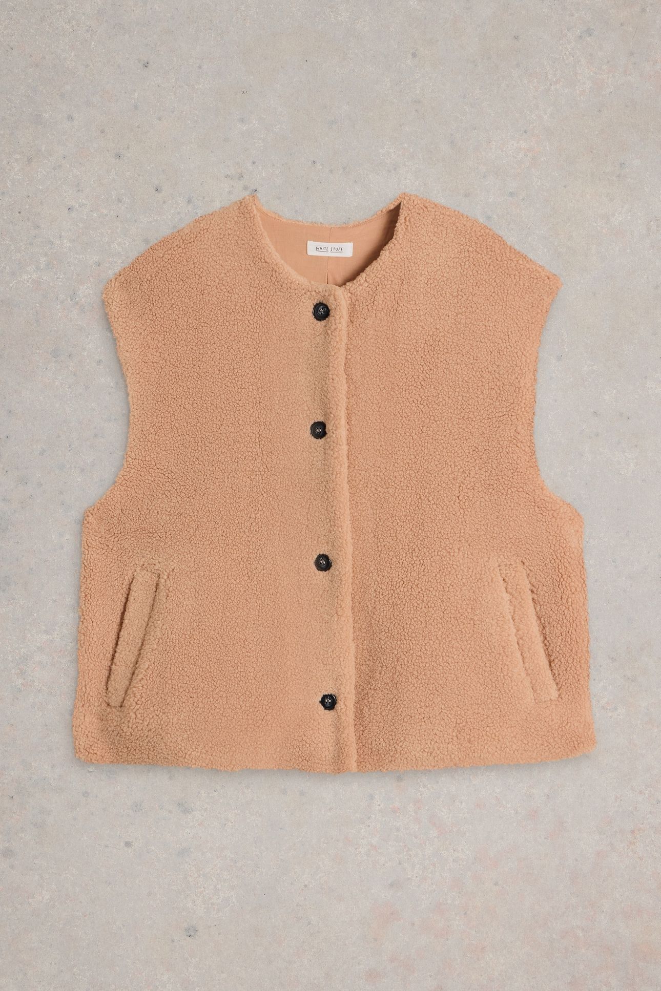 BORG GILET LIGHT NATURAL 4