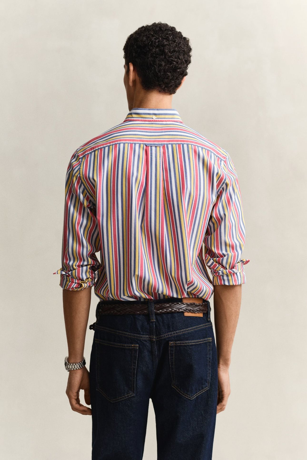 REG MULTISTRIPE POPLIN SHIRT MULTICOLOR 2