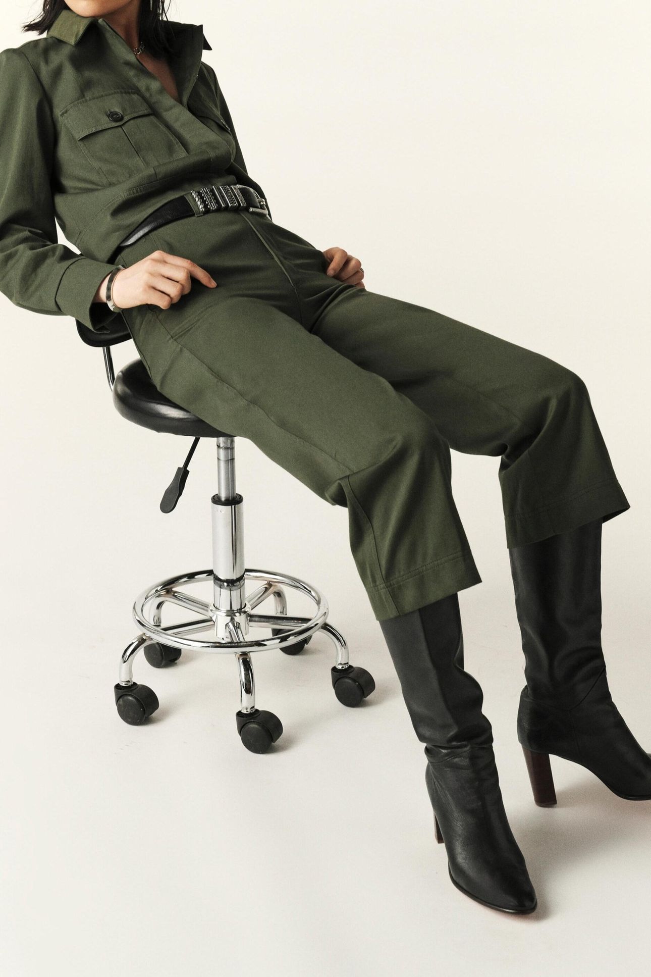 WIDE TROUSERS KAKI 7