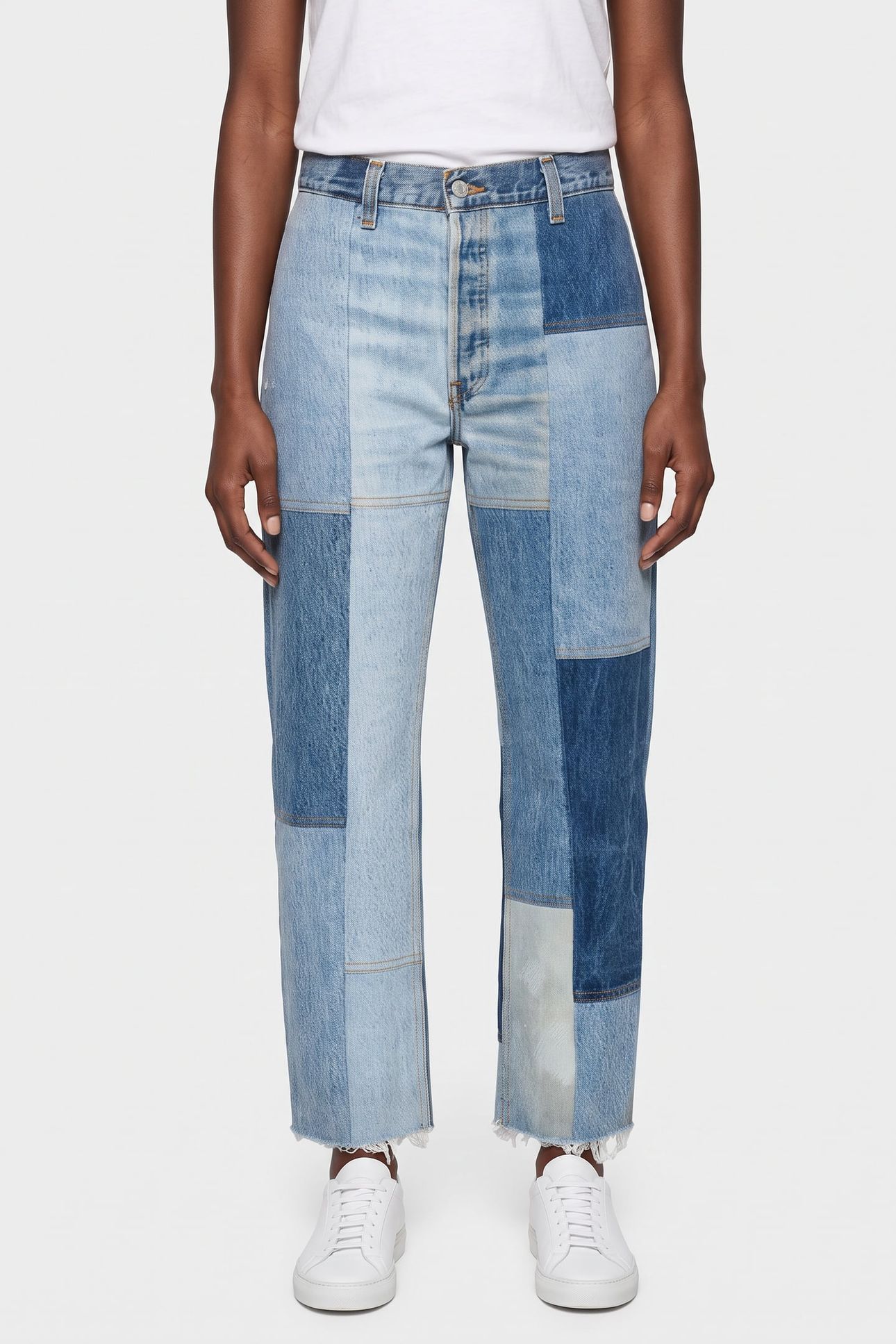 70S PATCHED JEANS INDIGO 1
