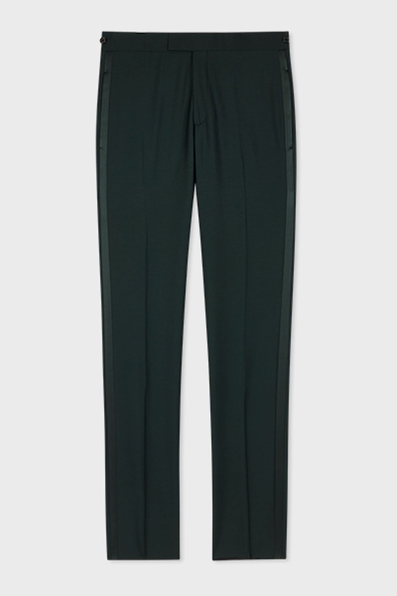 MENS SLIM FIT TROUSER VERY DARK GREEN 5