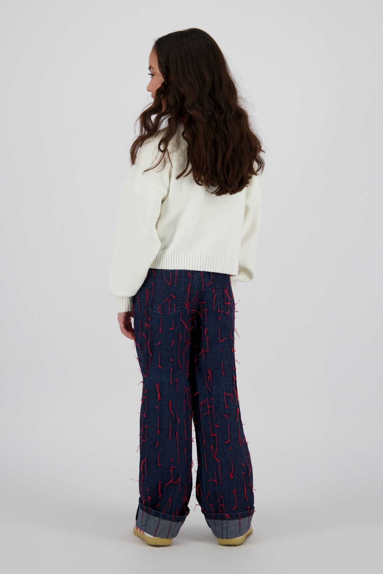 GIRLS MELINA PULLOVER SNOW WHITE 2