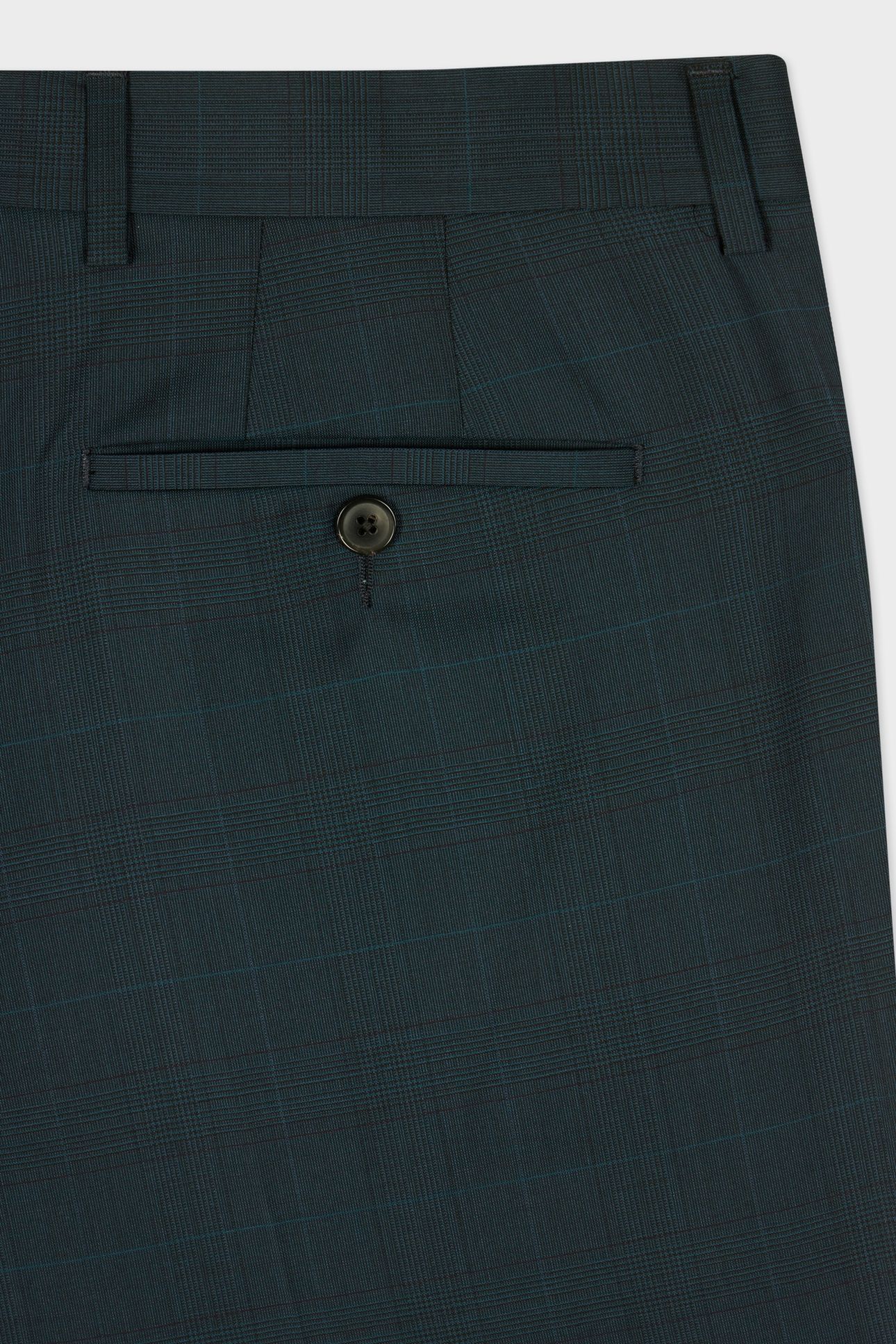 MENS TAILORED FIT 2BTN SUIT PETROL GREEN 10
