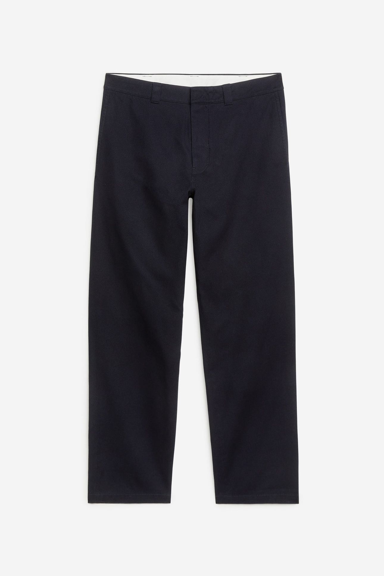 EMIL LOOSE TWILL TROUSERS BLUE 3