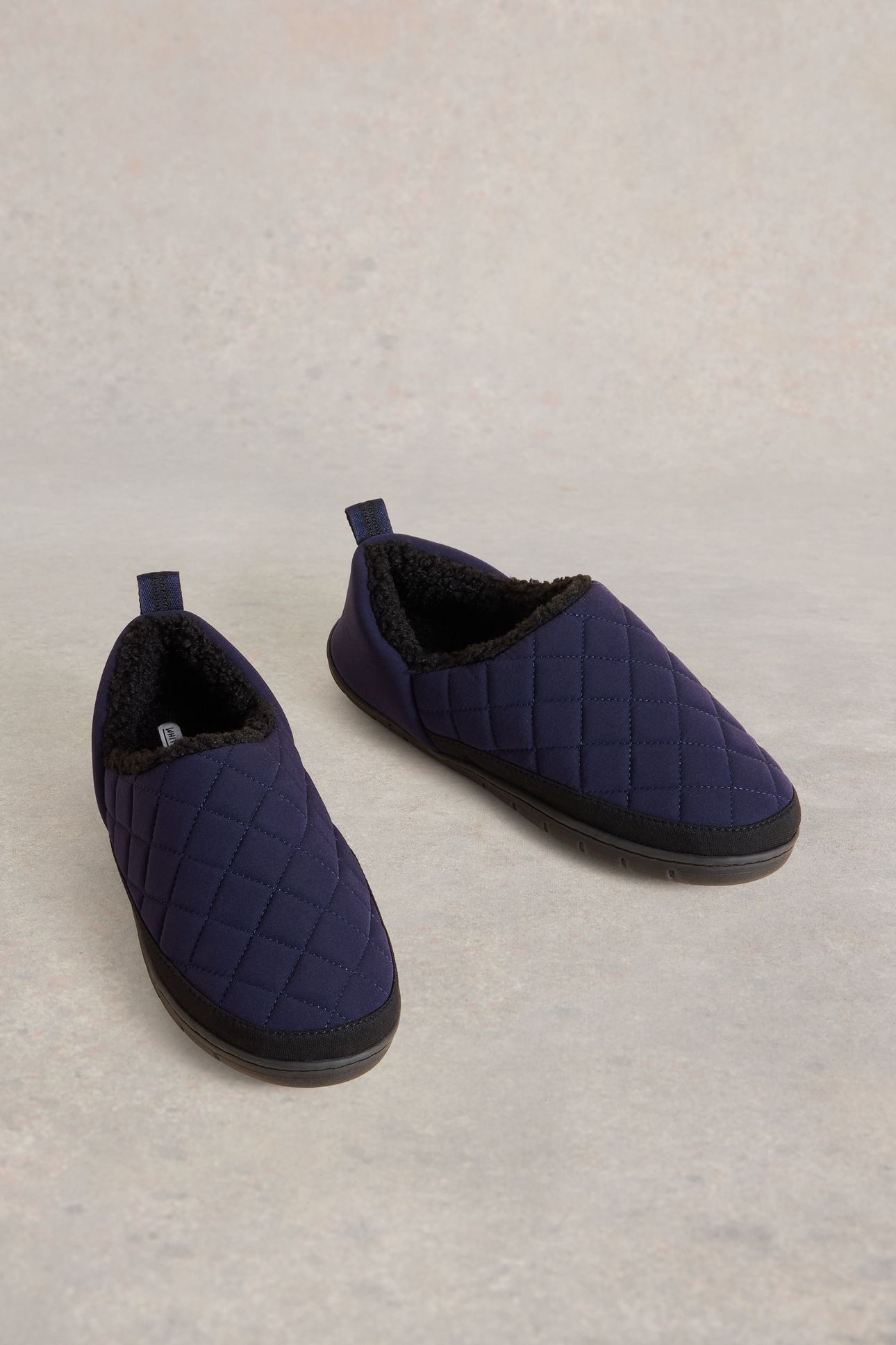 NYLON PUFFER SLIPPER DARK NAVY 2