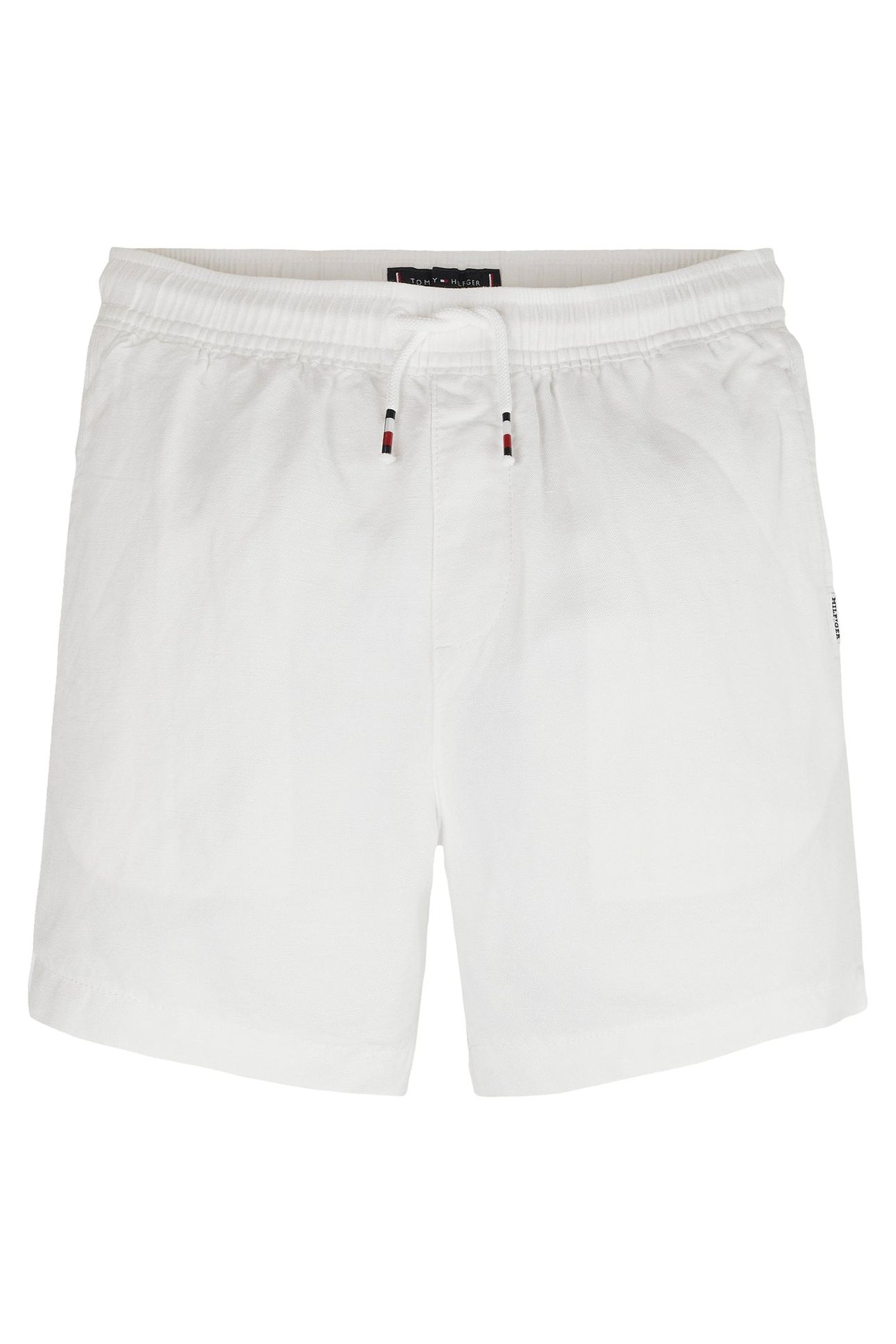BOYS LINEN VISCOSE SHORT WHITE 3