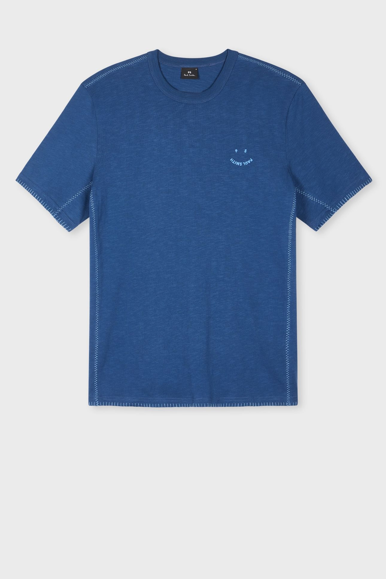 MENS CASUAL FIT SS T SHIRT HAPPY NAVY 2
