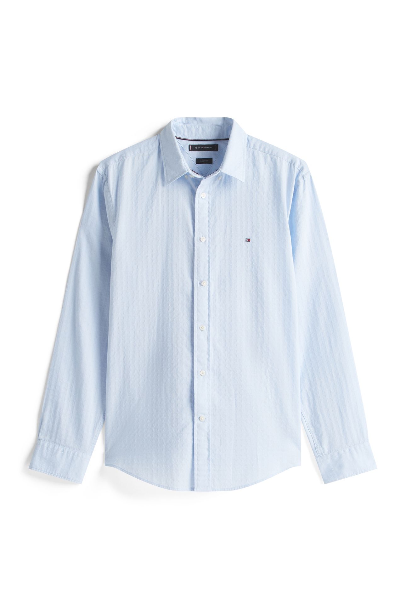 DOBBY STRUCTURE SHIRT SWEET BLUE 4